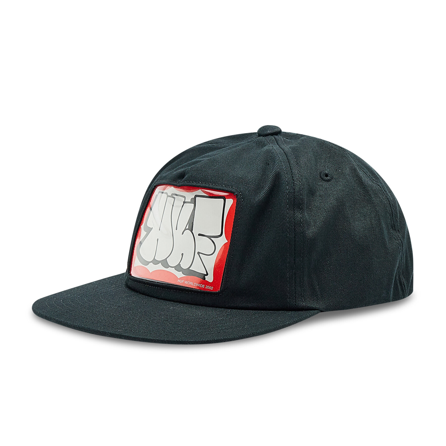 HUF Шапка с козирка One Window Snapback HT00607 Черен - Pepit.bg