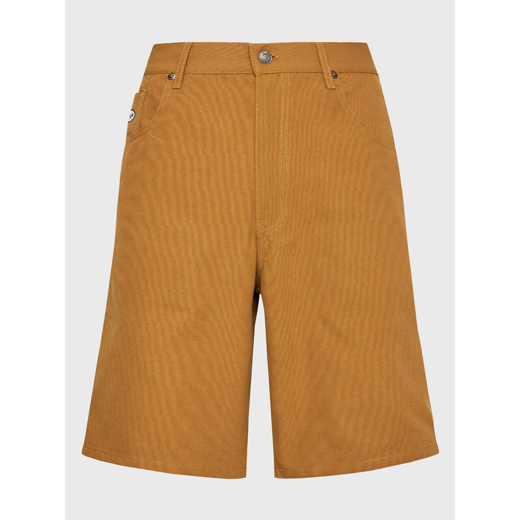 HUF Шорти от плат Workman Short PT00268 Кафяв Regular Fit - Pepit.bg