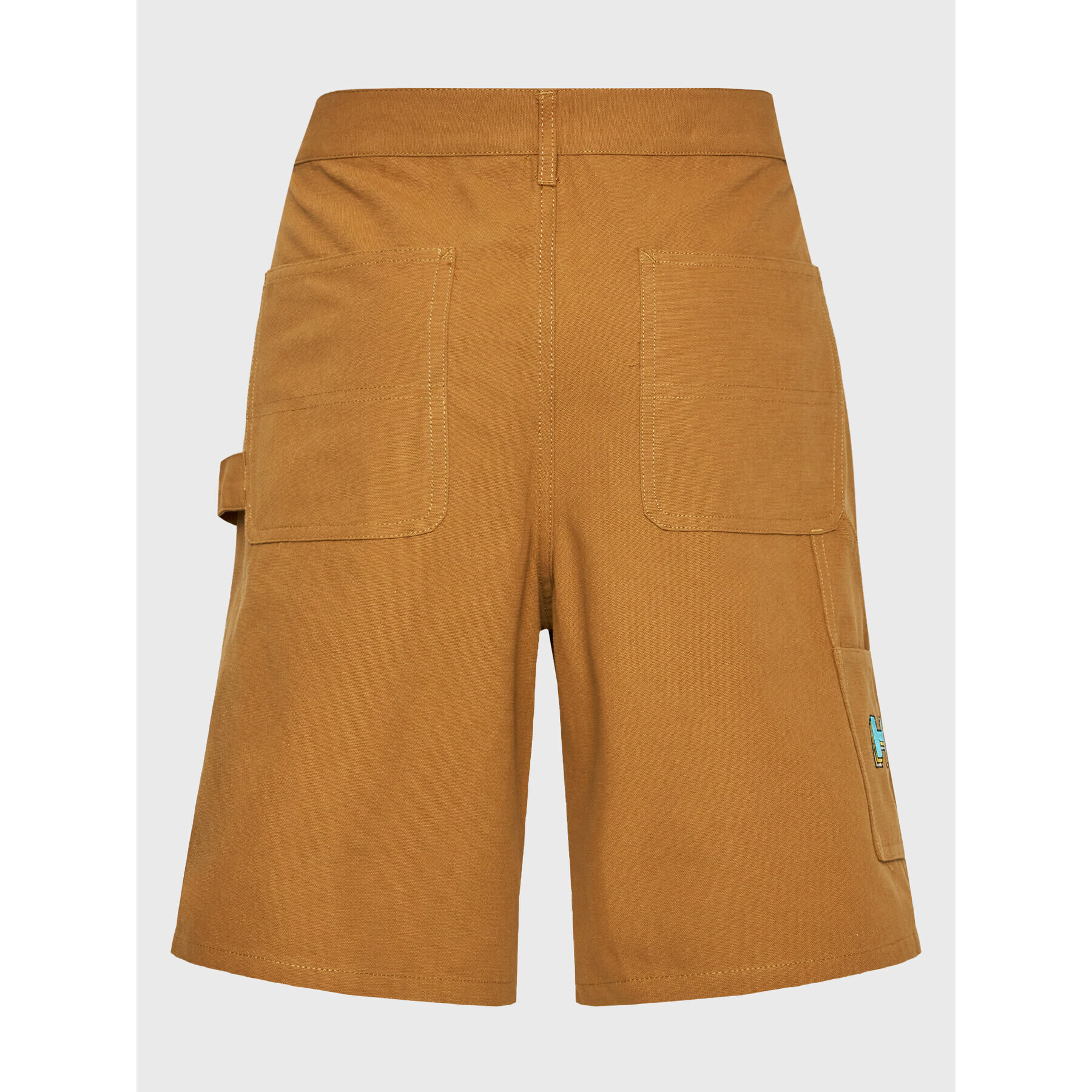 HUF Шорти от плат Workman Short PT00268 Кафяв Regular Fit - Pepit.bg