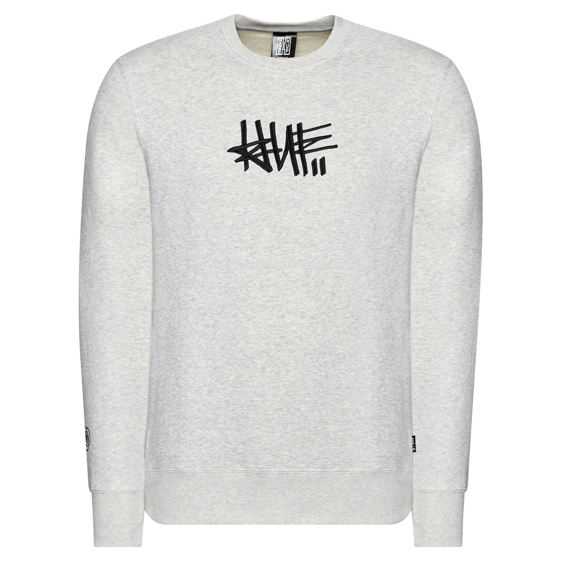 HUF Суитшърт Haze Handstyle 1 PF00370 Сив Regular Fit - Pepit.bg