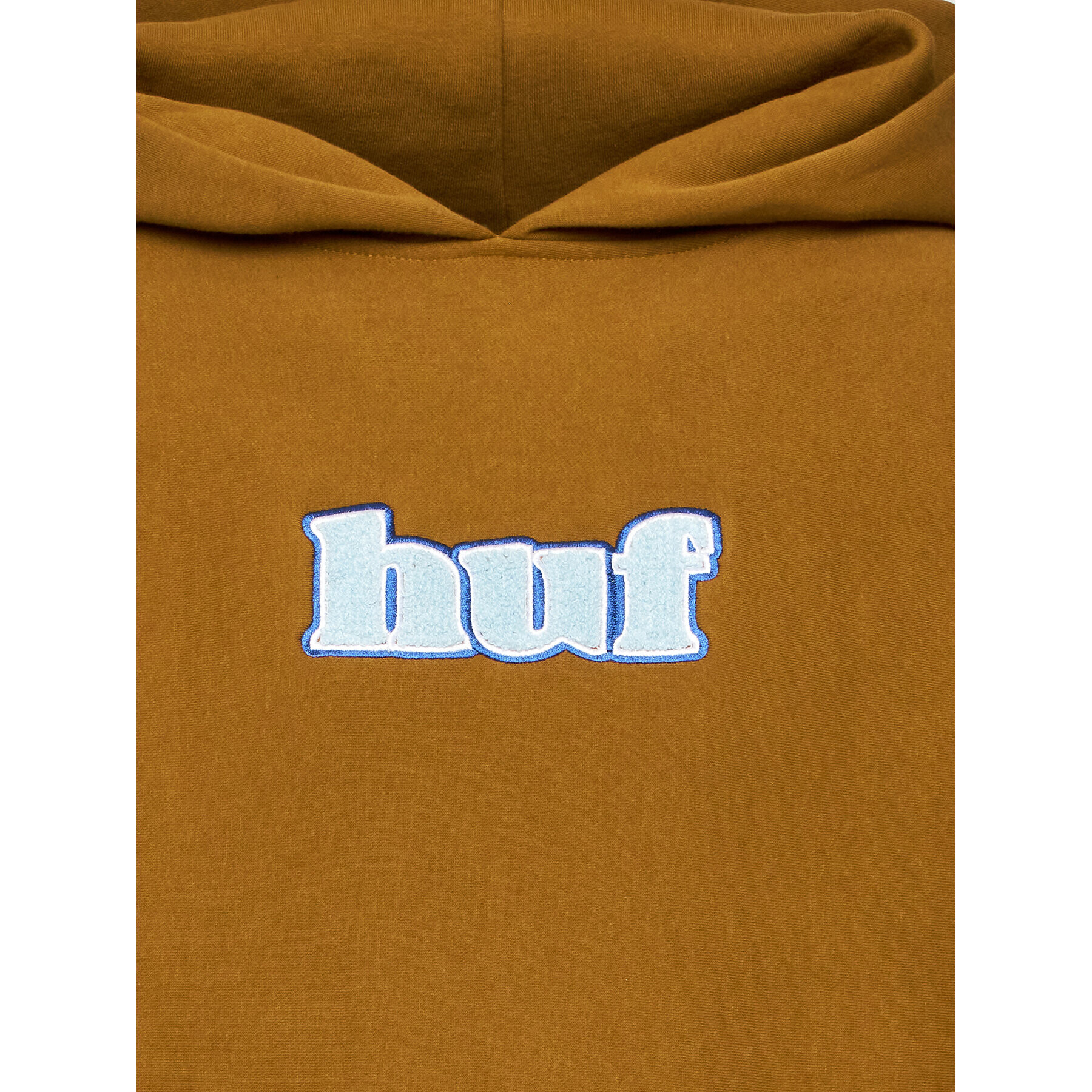 HUF Суитшърт Madison FL00193 Кафяв Regular Fit - Pepit.bg