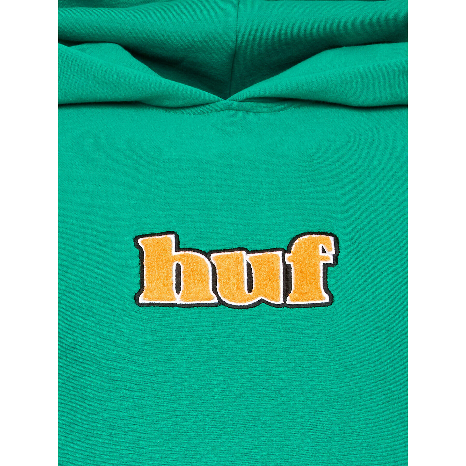 HUF Суитшърт Madison FL00193 Зелен Regular Fit - Pepit.bg