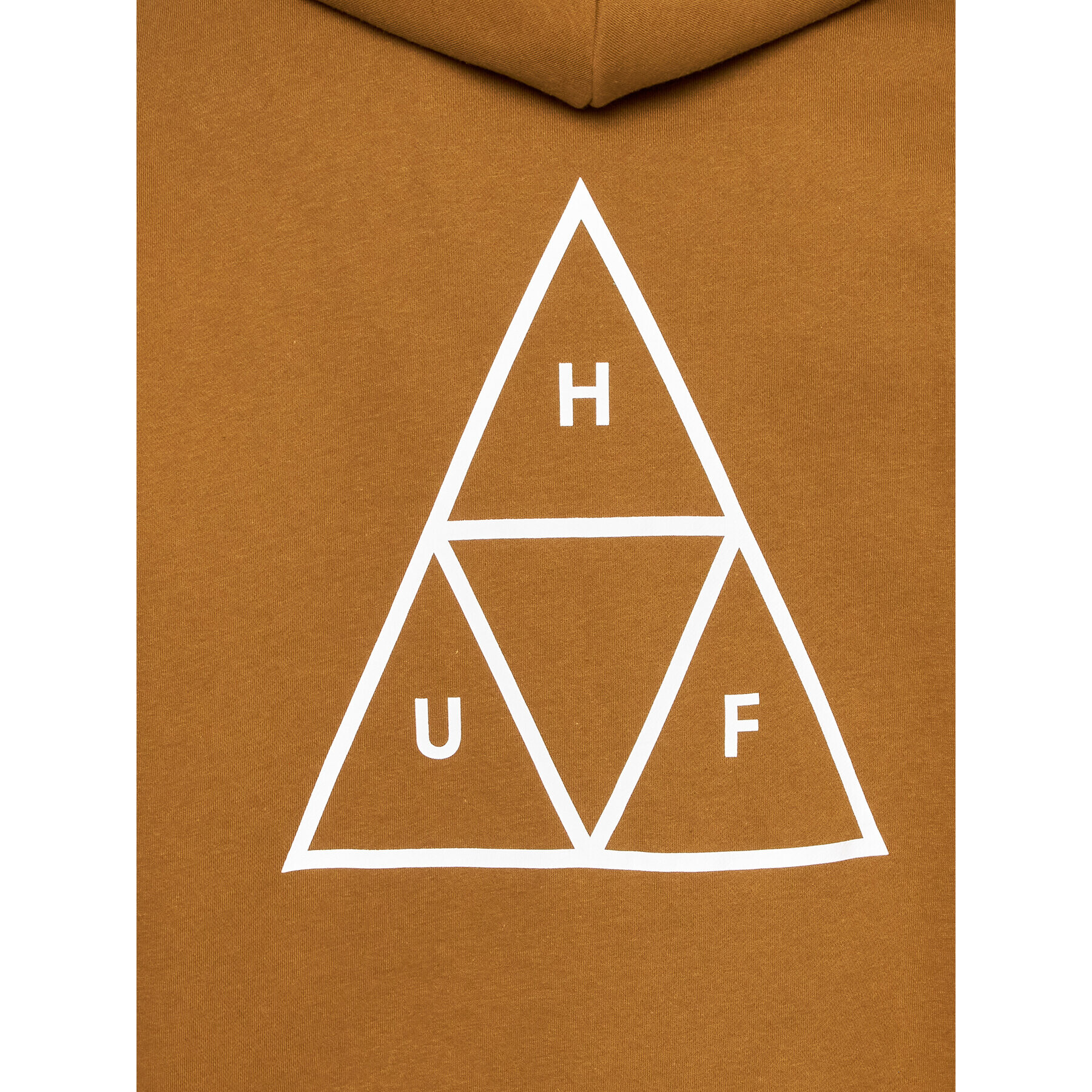 HUF Суитшърт PF00572 Кафяв Regular Fit - Pepit.bg