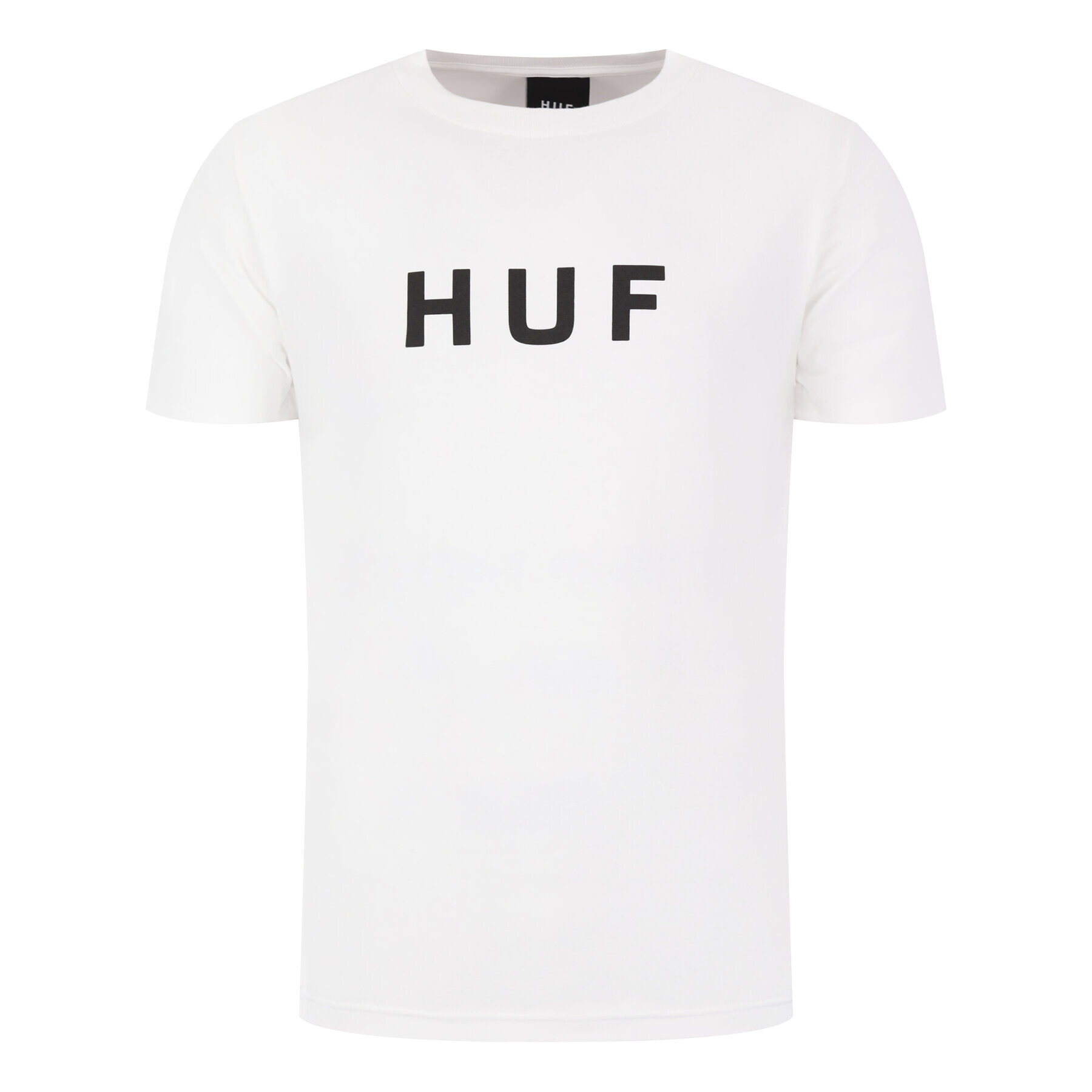 HUF Тишърт Essentials Og Logo TS00508 Бял Regular Fit - Pepit.bg