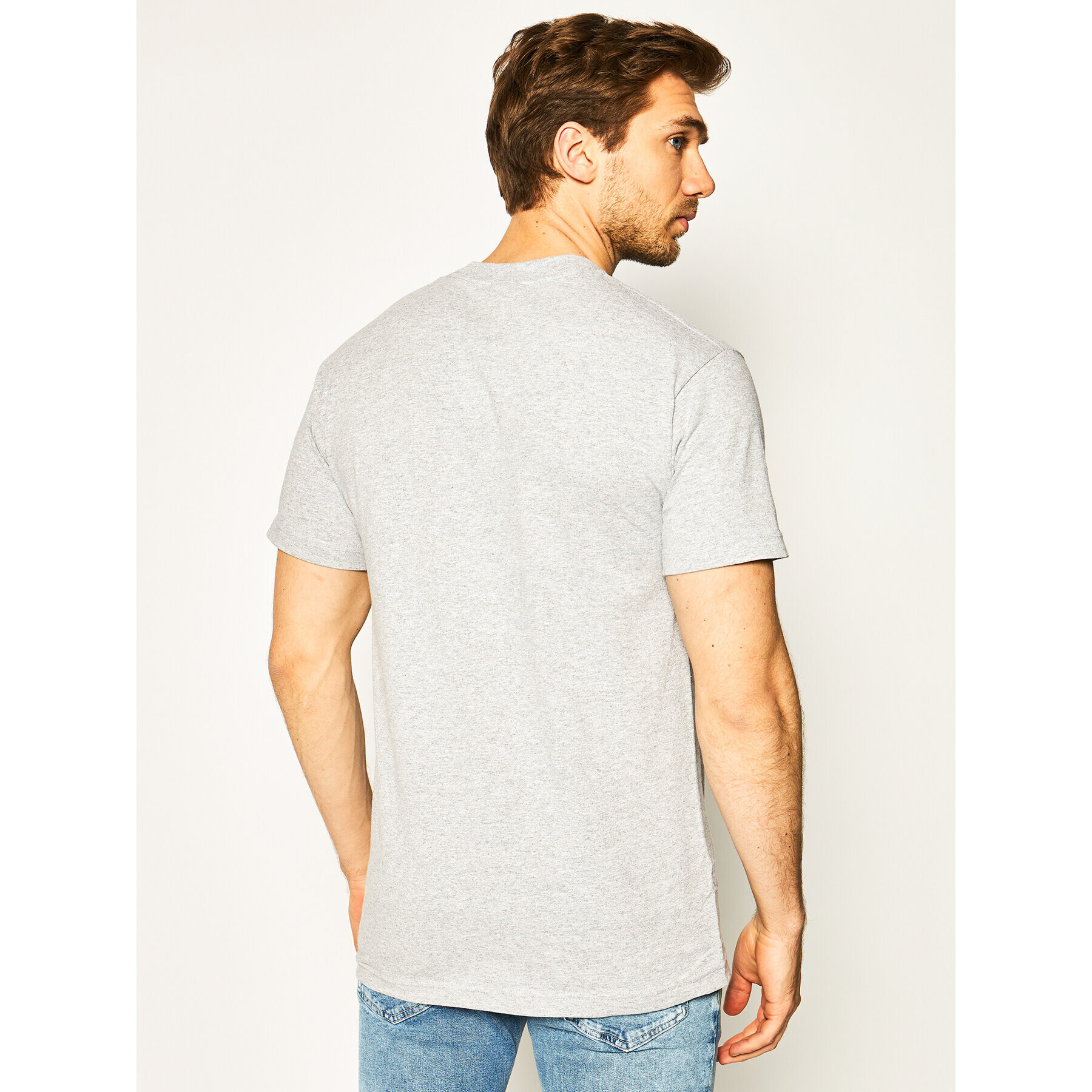 HUF Тишърт Essentials Og Logo TS00508 Сив Regular Fit - Pepit.bg