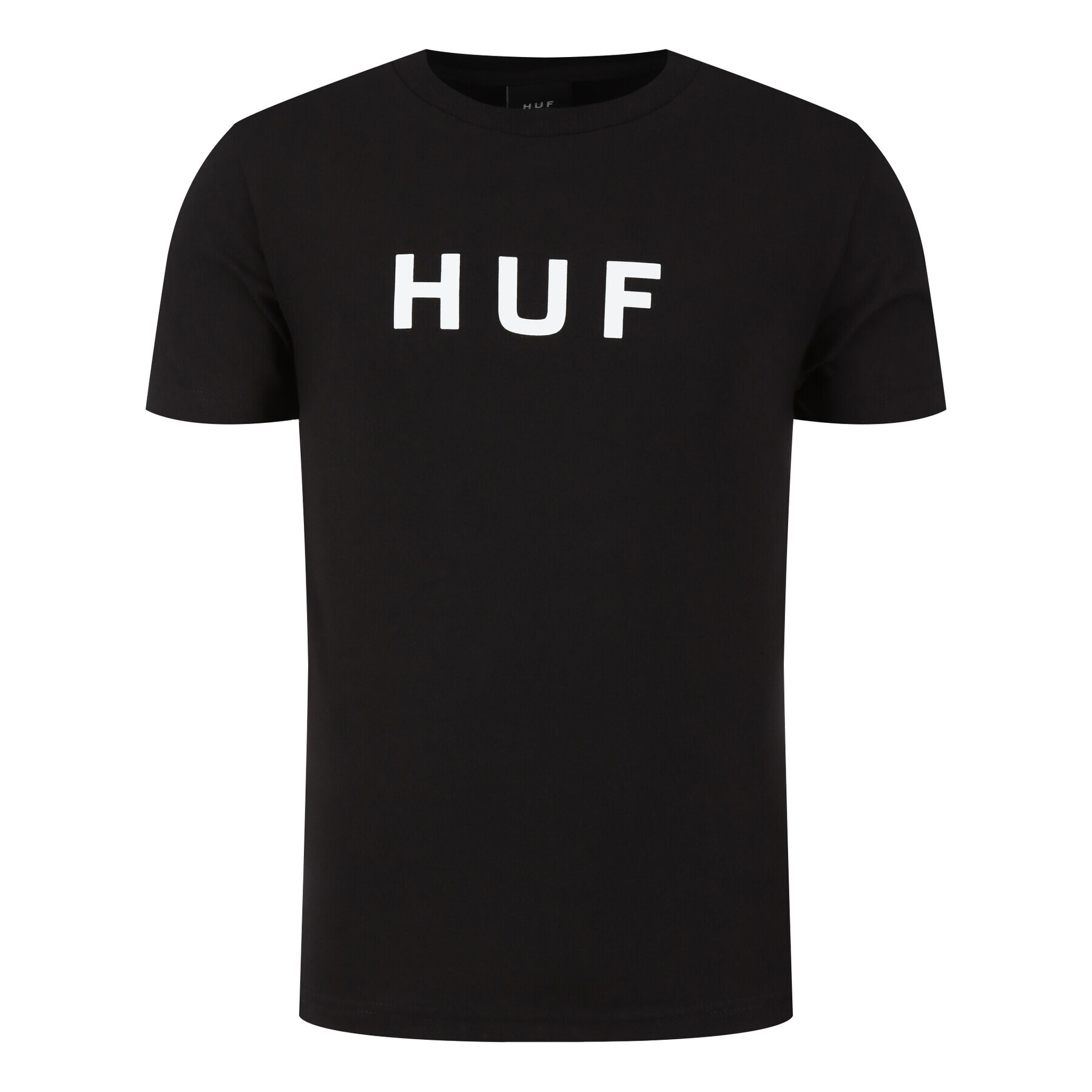 HUF Тишърт Essentials OG Logo TS00508 Тъмносин Regular Fit - Pepit.bg