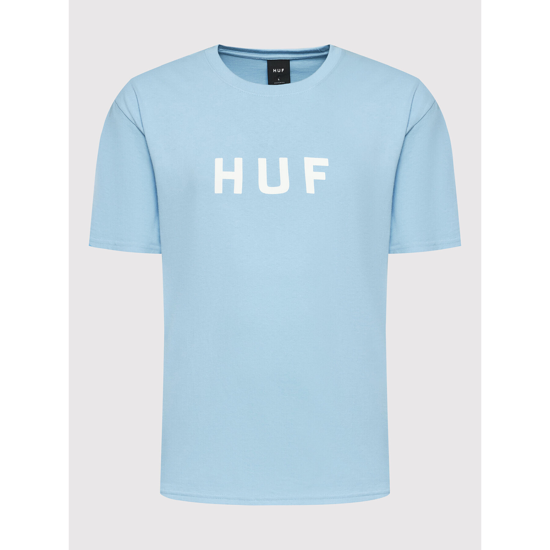 HUF Тишърт Essentials Og Logo TS01752 Син Regular Fit - Pepit.bg