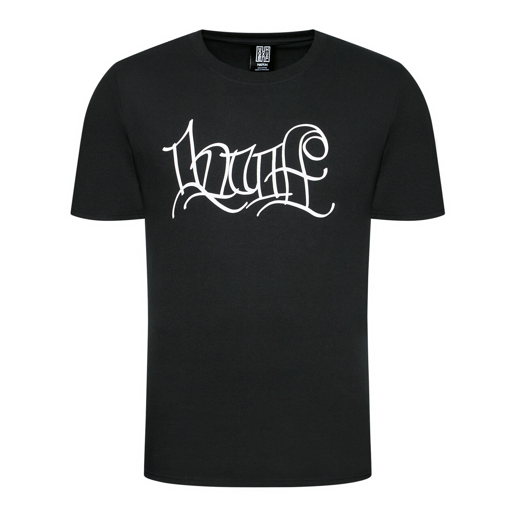 HUF Тишърт HAZE Handstyle 2 TS01382 Черен Regular Fit - Pepit.bg