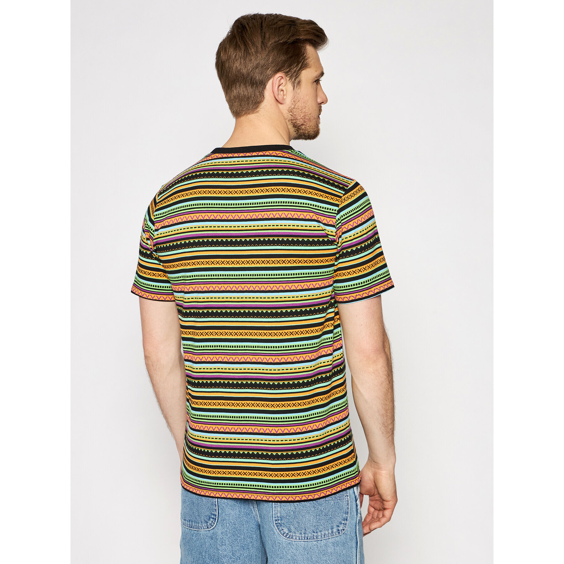 HUF Тишърт Topanga KN00273 Цветен Regular Fit - Pepit.bg