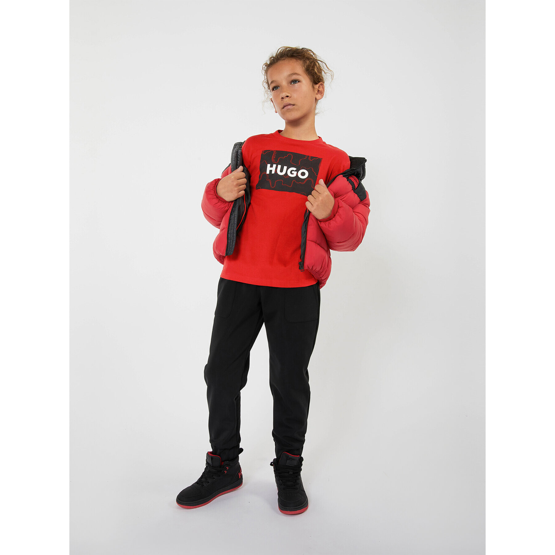 Hugo Блуза G25137 D Червен Regular Fit - Pepit.bg