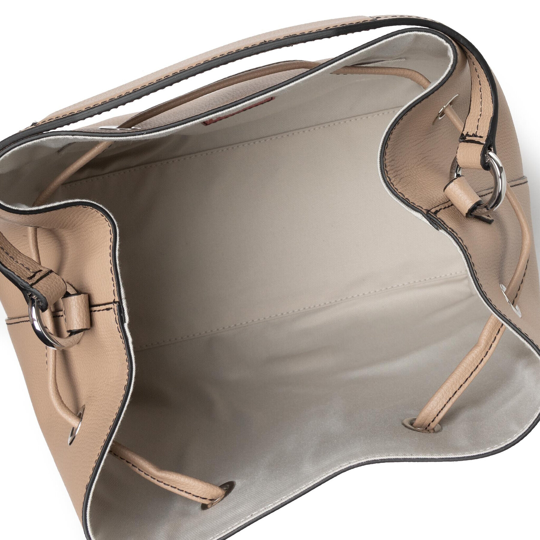 Hugo Дамска чанта Amelia Drawstring 50472183 Бежов - Pepit.bg