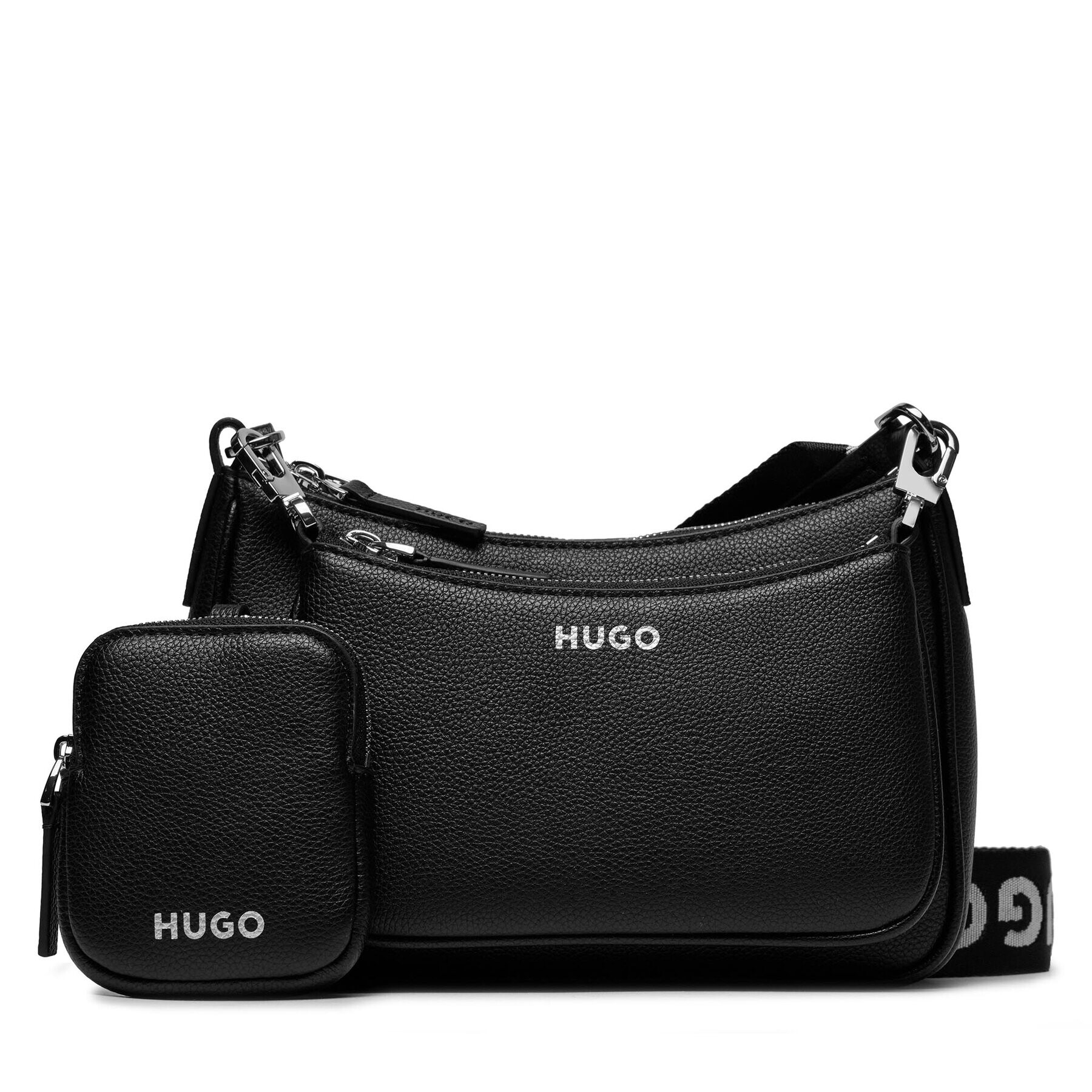 Hugo Дамска чанта Bel Multi Cross 50516579 Черен - Pepit.bg