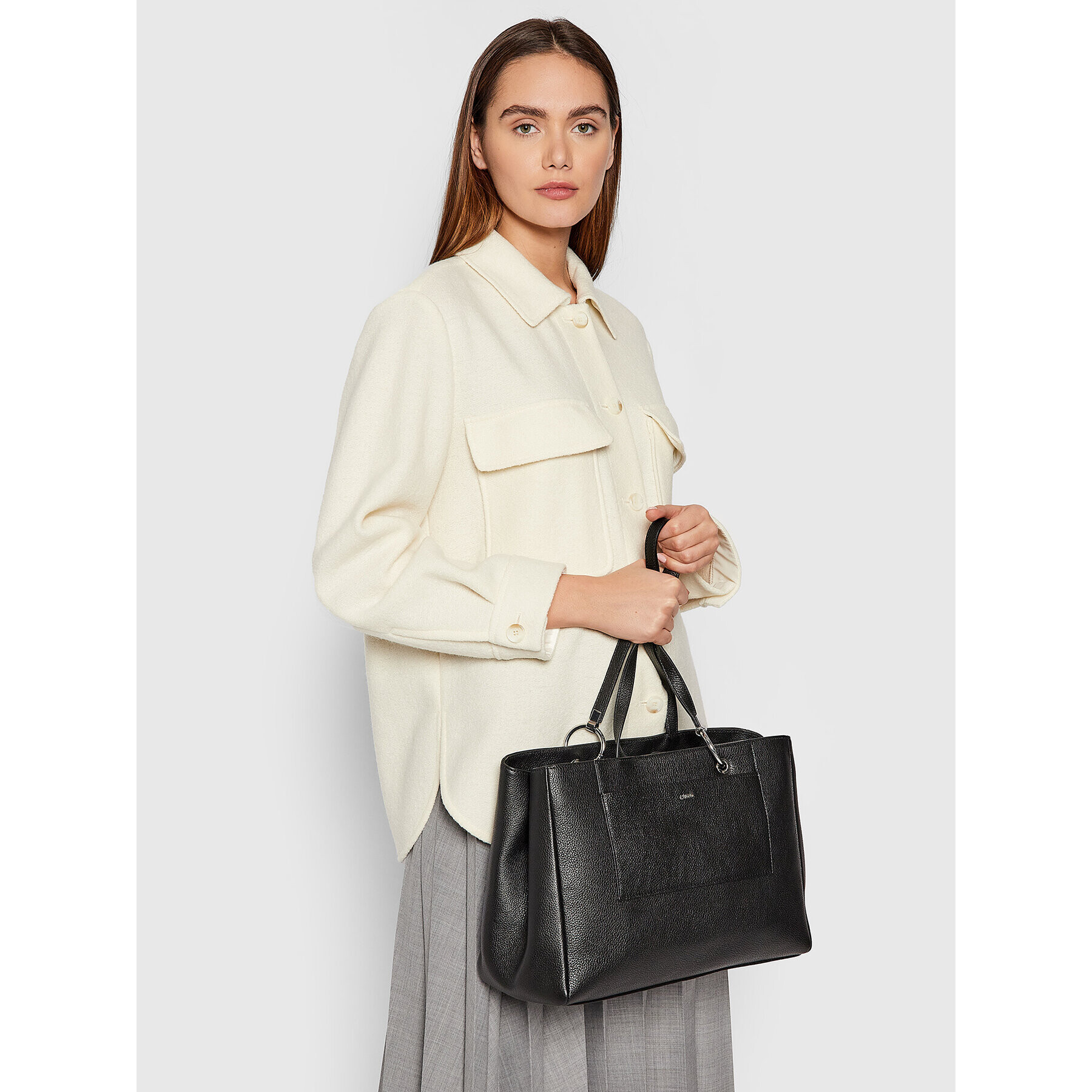 Hugo Дамска чанта Lexi Workbag 50461283 Черен - Pepit.bg