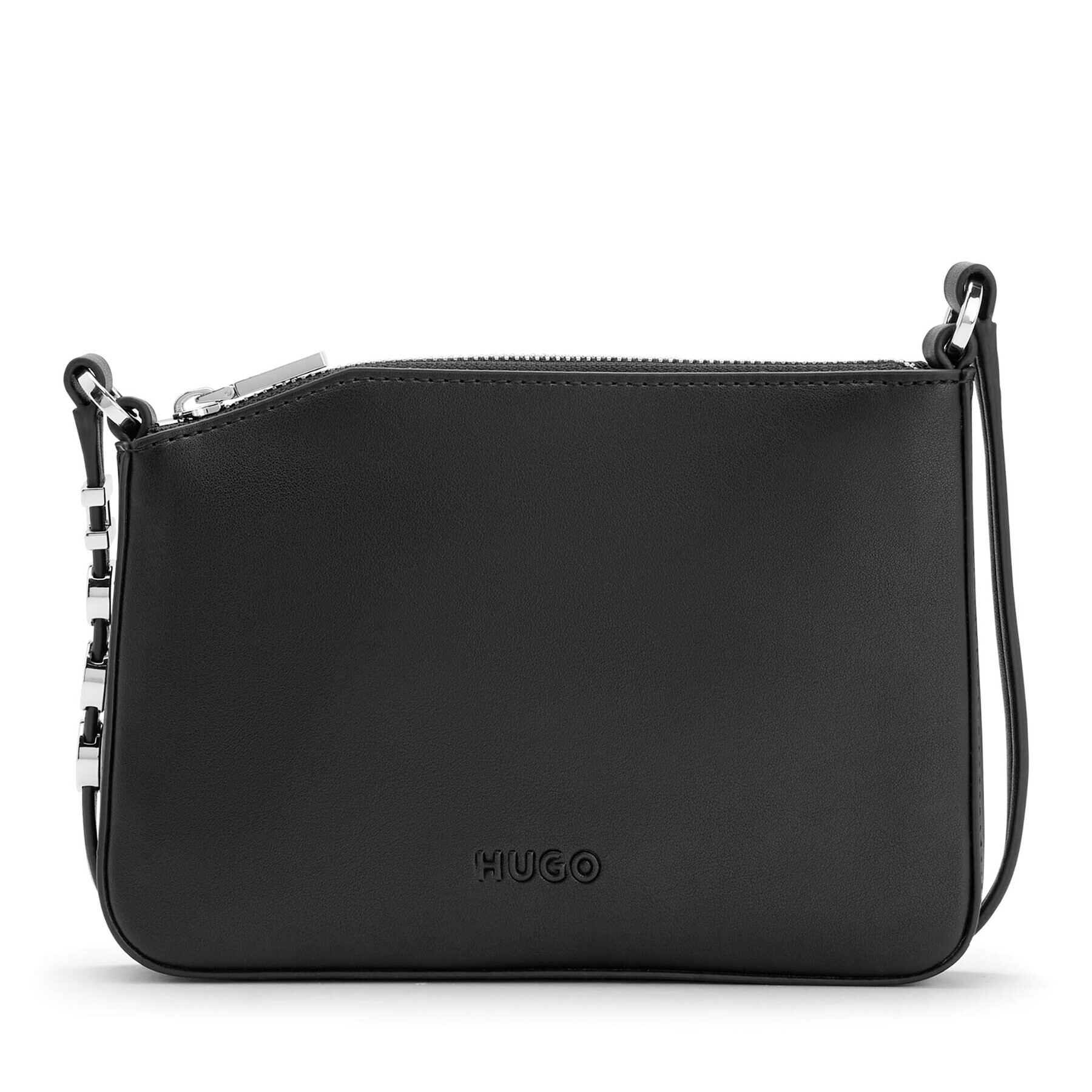 Hugo Дамска чанта Mel Flat Crossb. R 50487042 Черен - Pepit.bg
