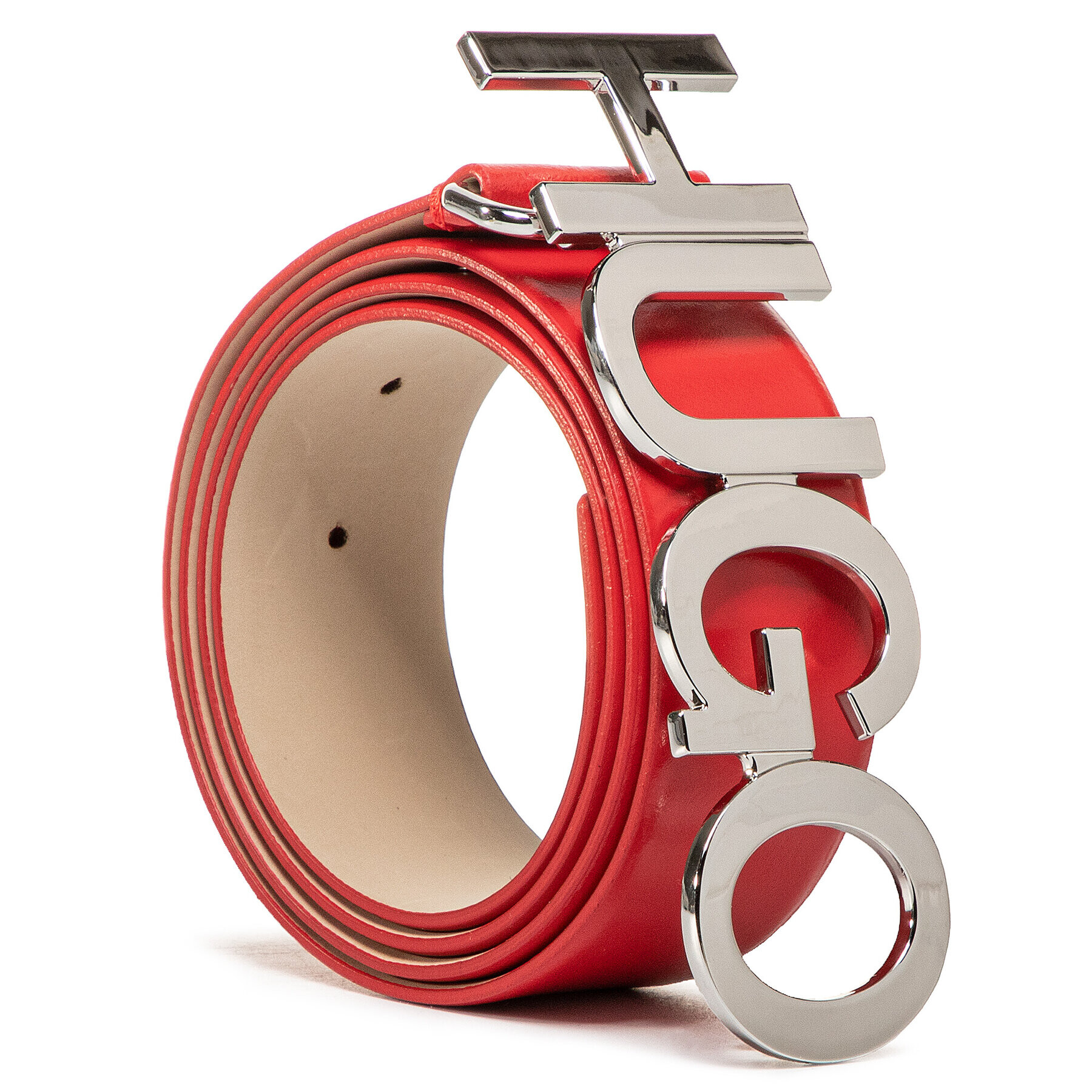 Hugo Дамски колан Zula Belt 4 Cm 50391327 Червен - Pepit.bg