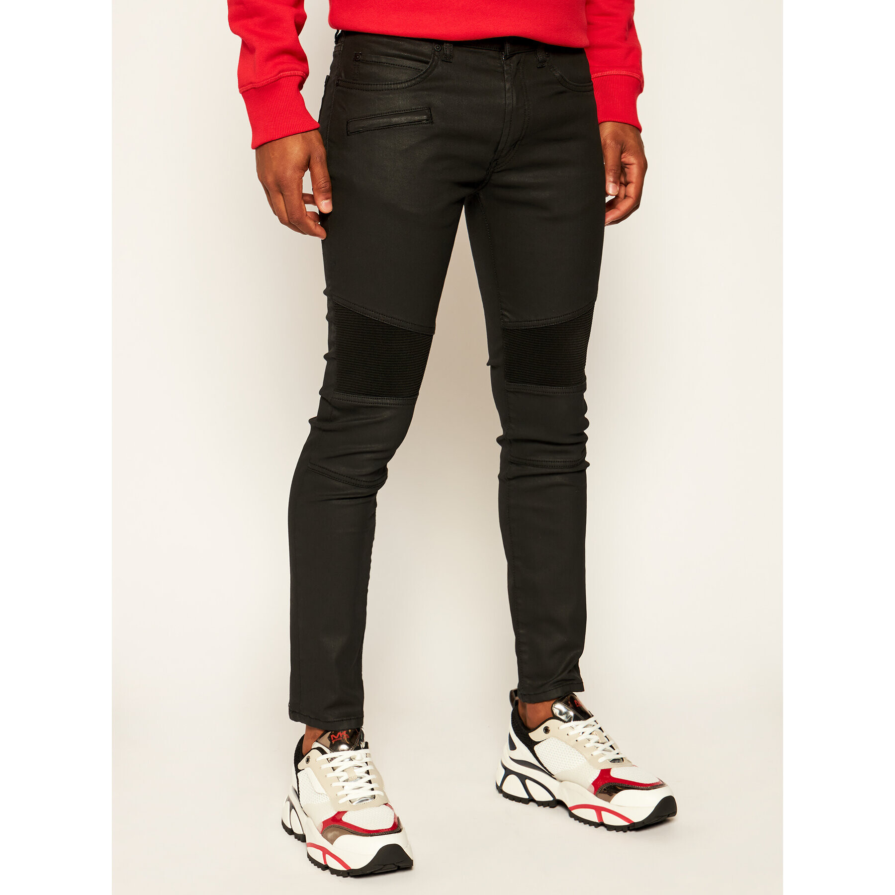 Hugo Дънки 50413532 Черен Skinny Fit - Pepit.bg