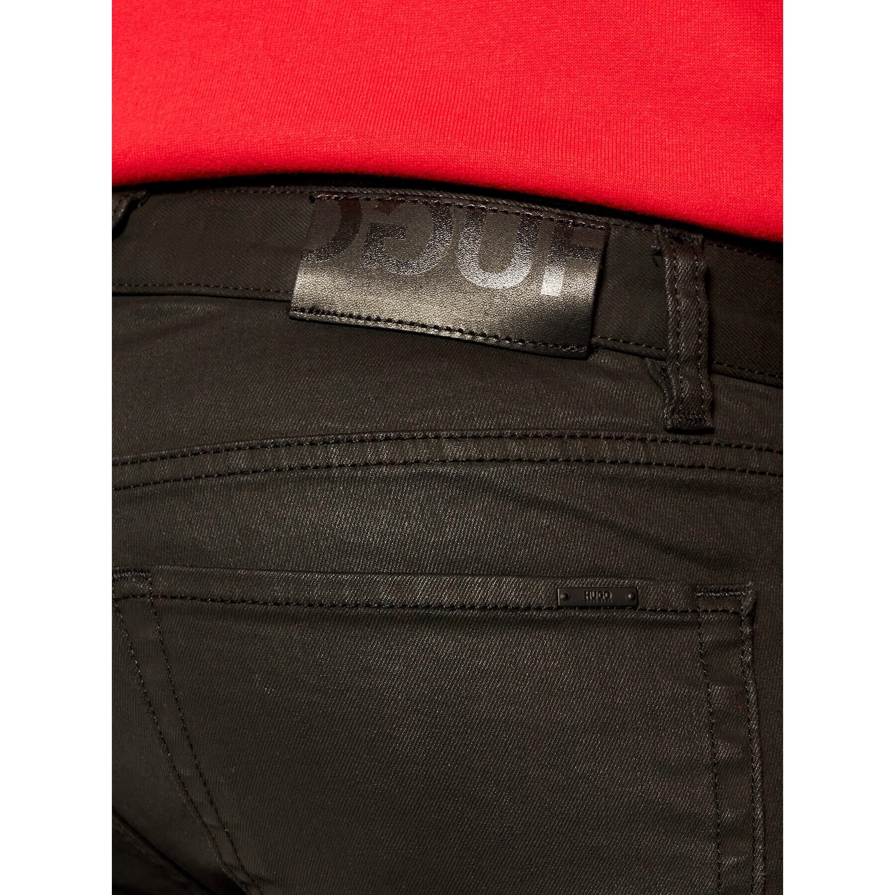 Hugo Дънки 50413532 Черен Skinny Fit - Pepit.bg