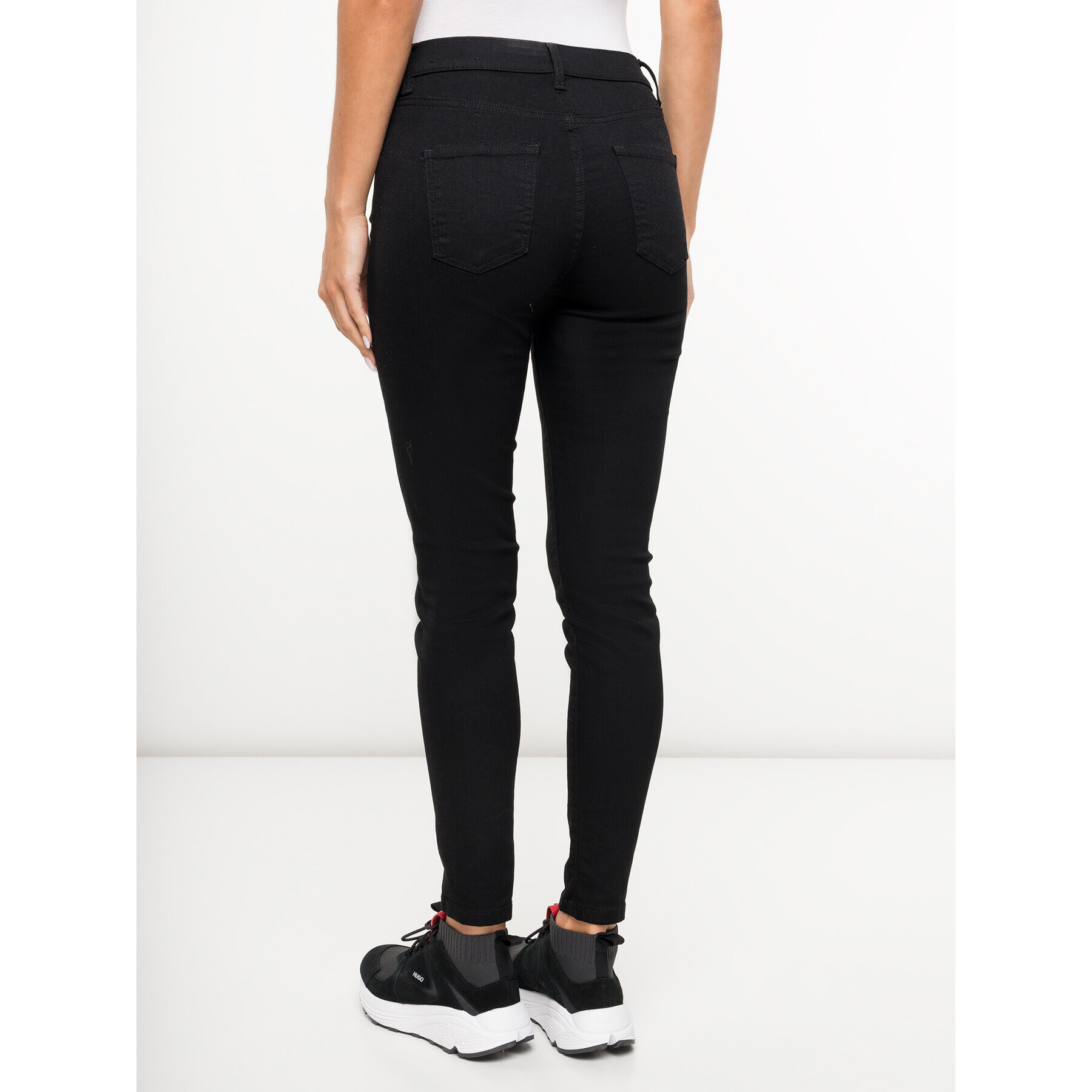 Hugo Дънки 50418454 Черен Super Skinny Fit - Pepit.bg