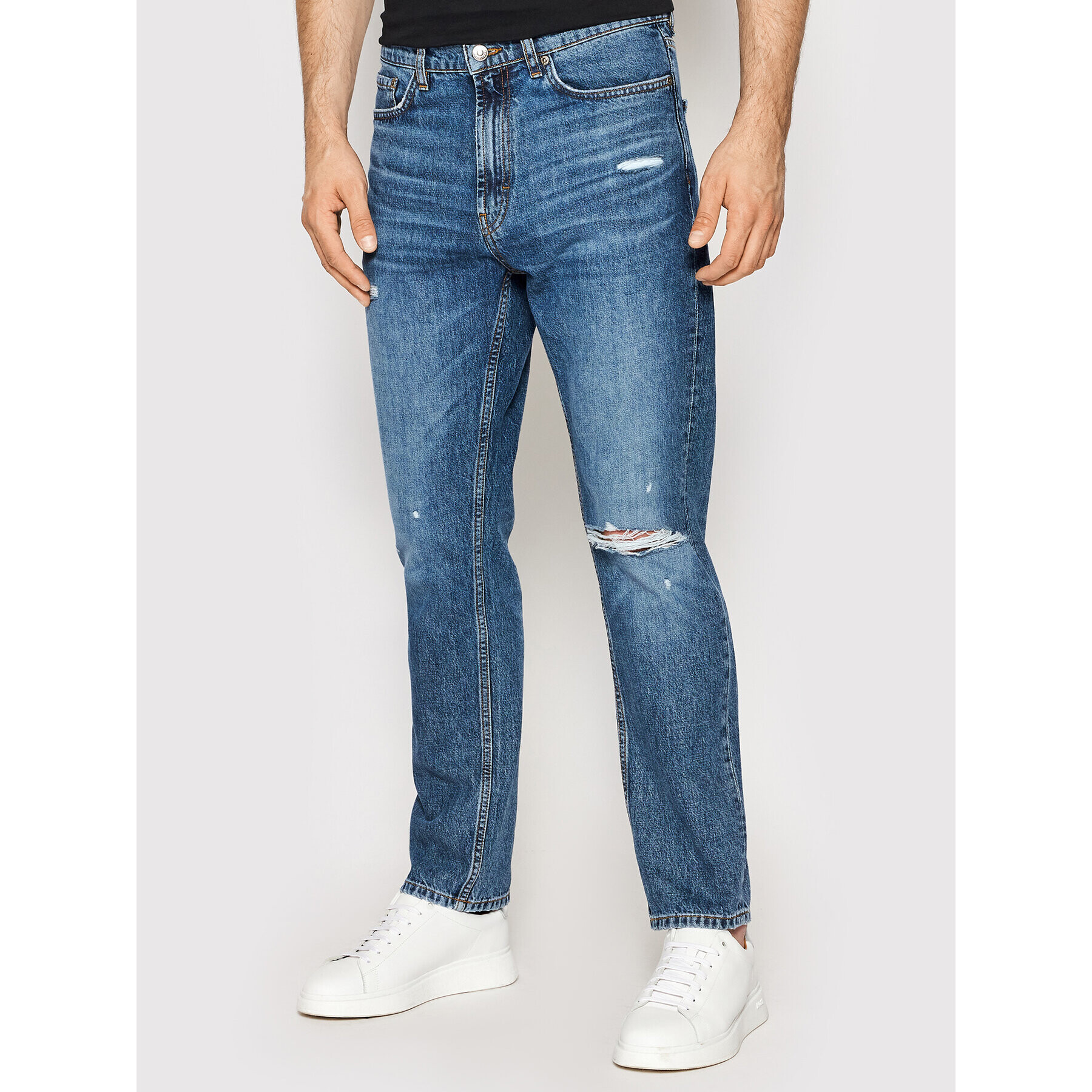 Hugo Дънки 50466700 Син Regular Fit - Pepit.bg