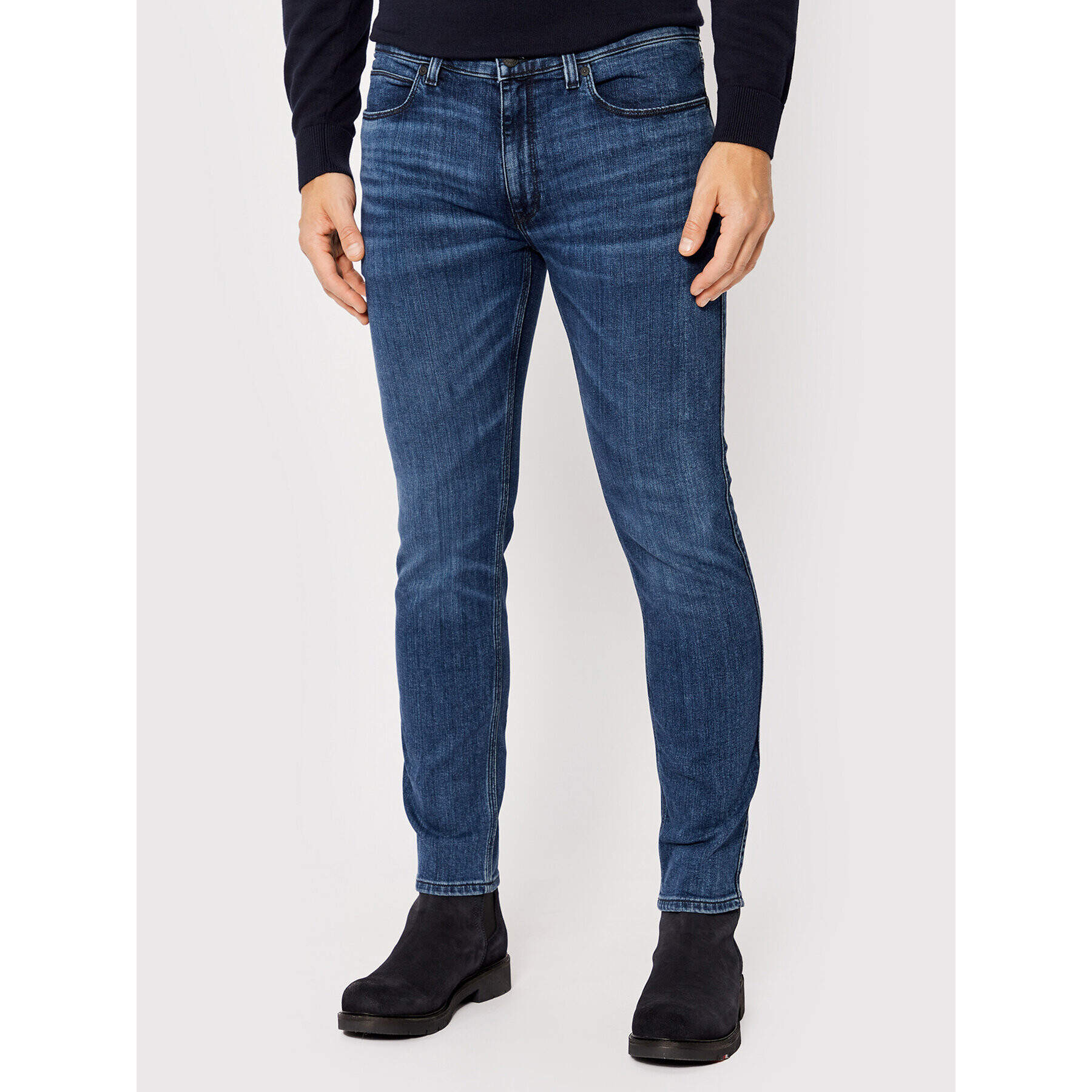 Hugo Дънки 50472819 Син Slim Fit - Pepit.bg