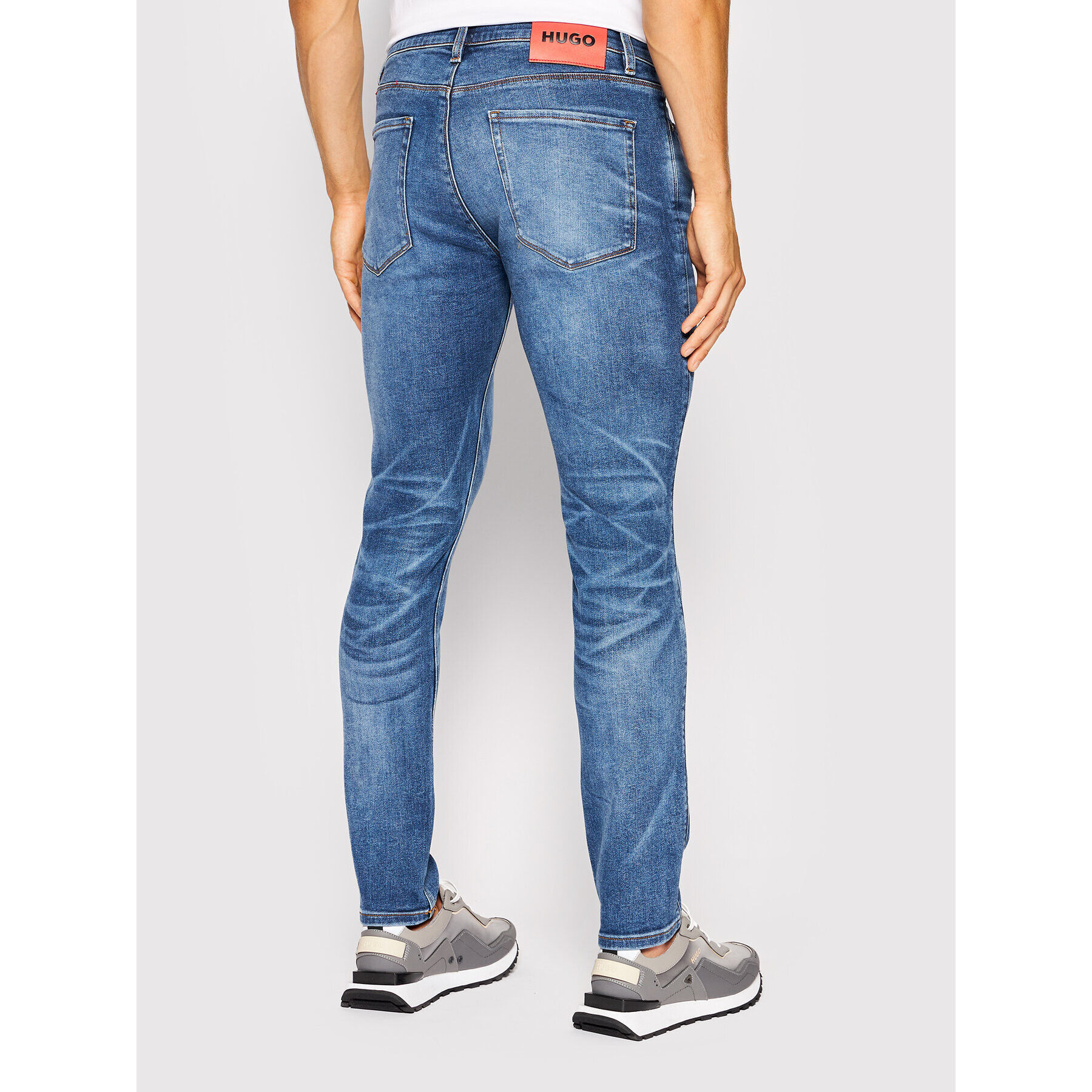 Hugo Дънки 50472820 Син Slim Fit - Pepit.bg