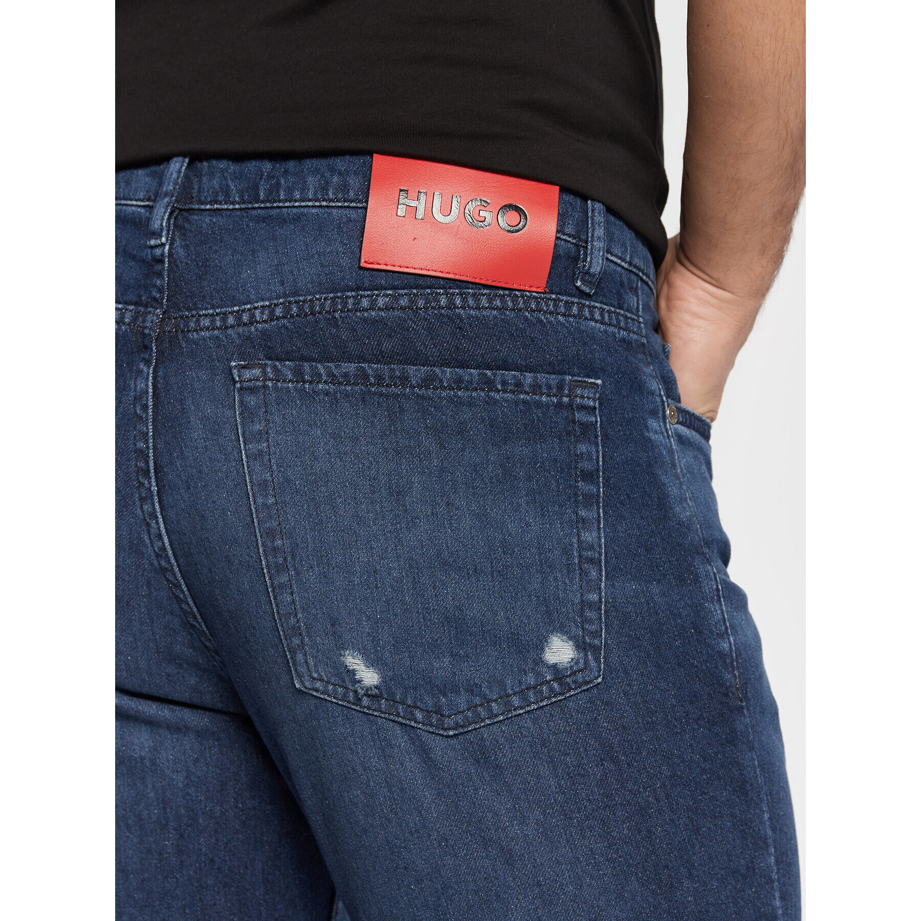 Hugo Дънки 50472839 Син Tapered Fit - Pepit.bg