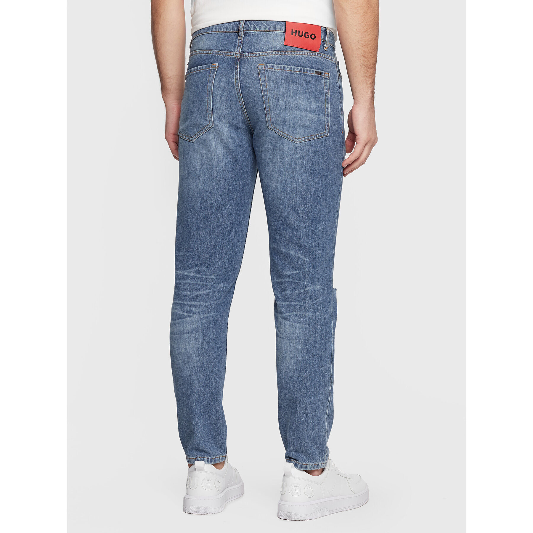 Hugo Дънки 50477575 Син Tapered Fit - Pepit.bg