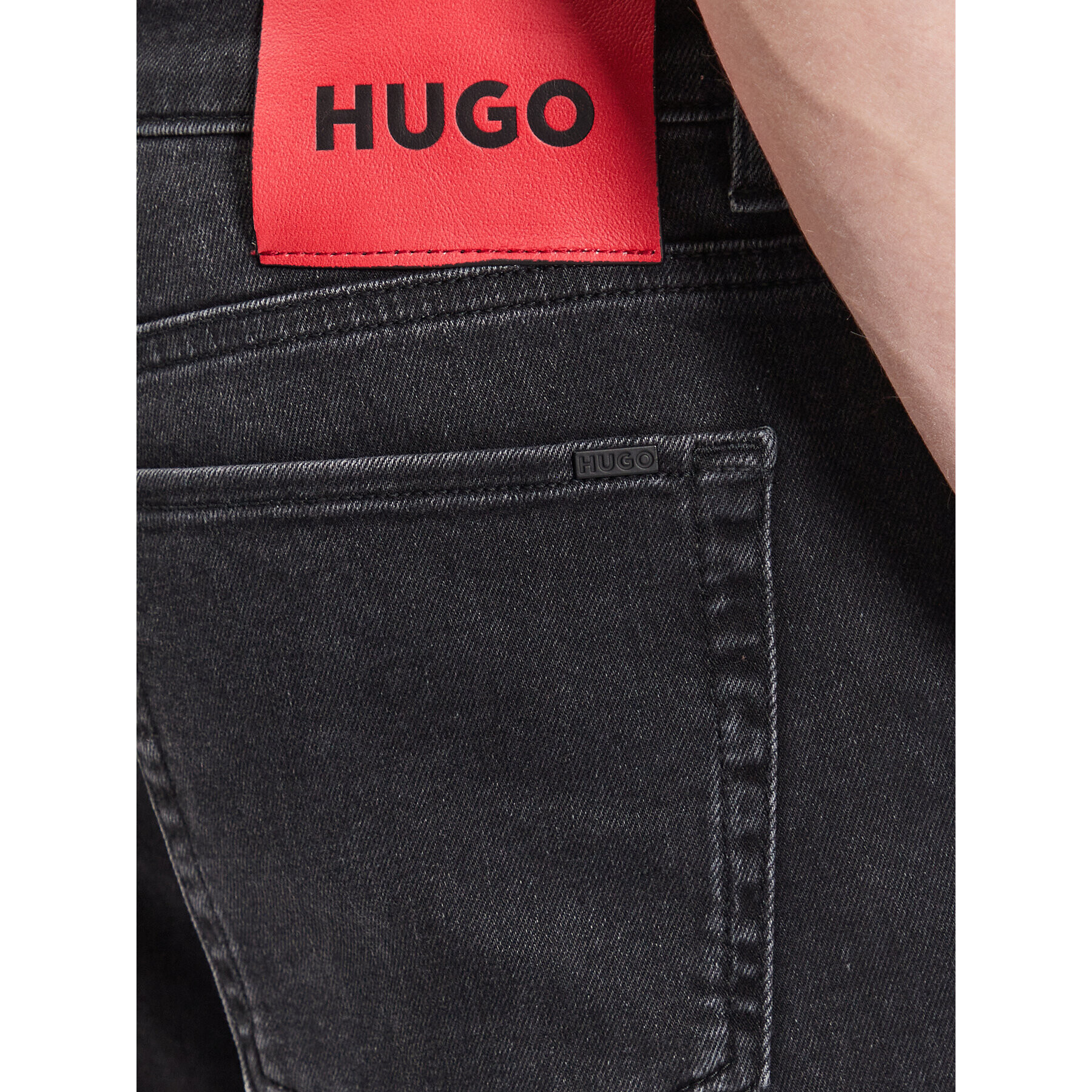 Hugo Дънки 50482139 Сив Tapered Fit - Pepit.bg