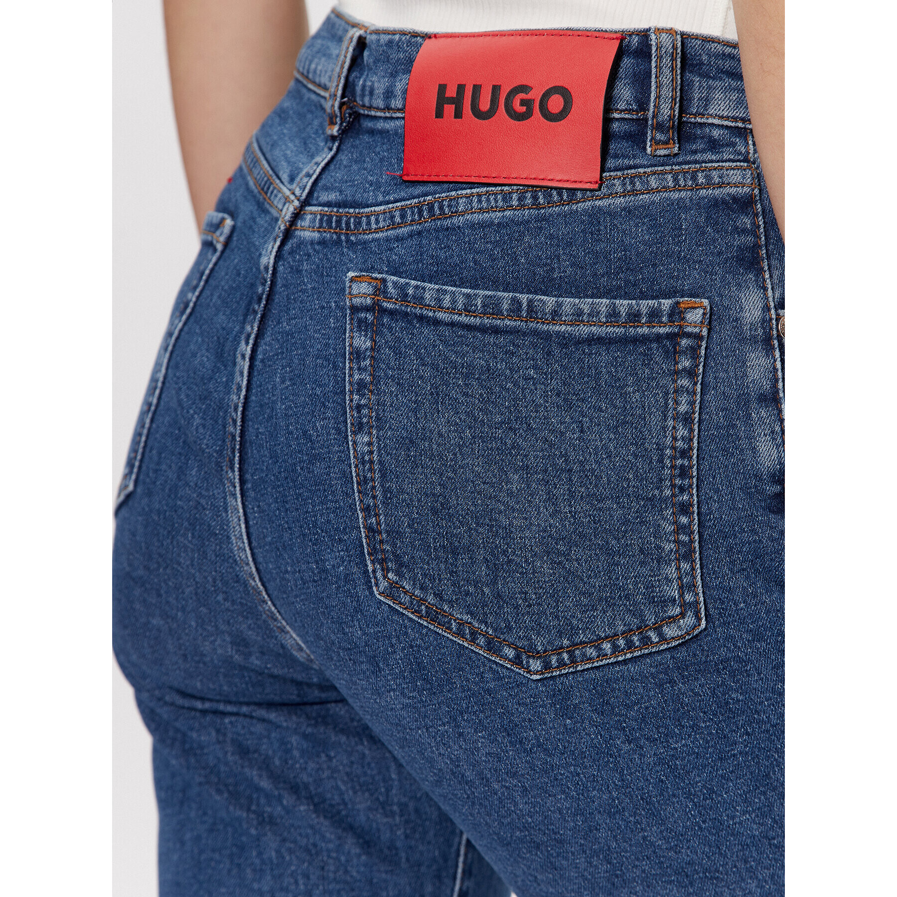 Hugo Дънки 50482440 Син Slim Fit - Pepit.bg