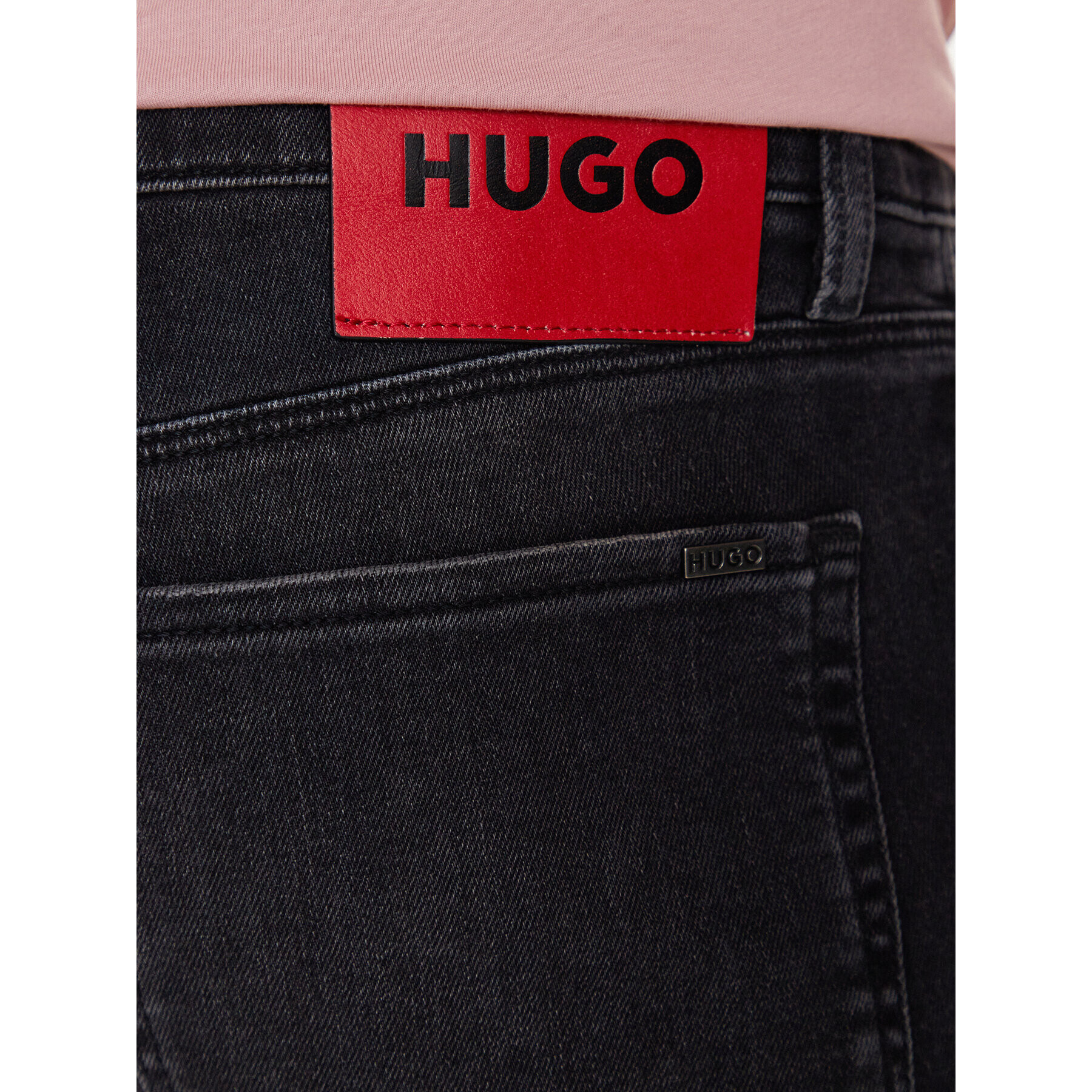 Hugo Дънки 50483878 Сив Slim Fit - Pepit.bg