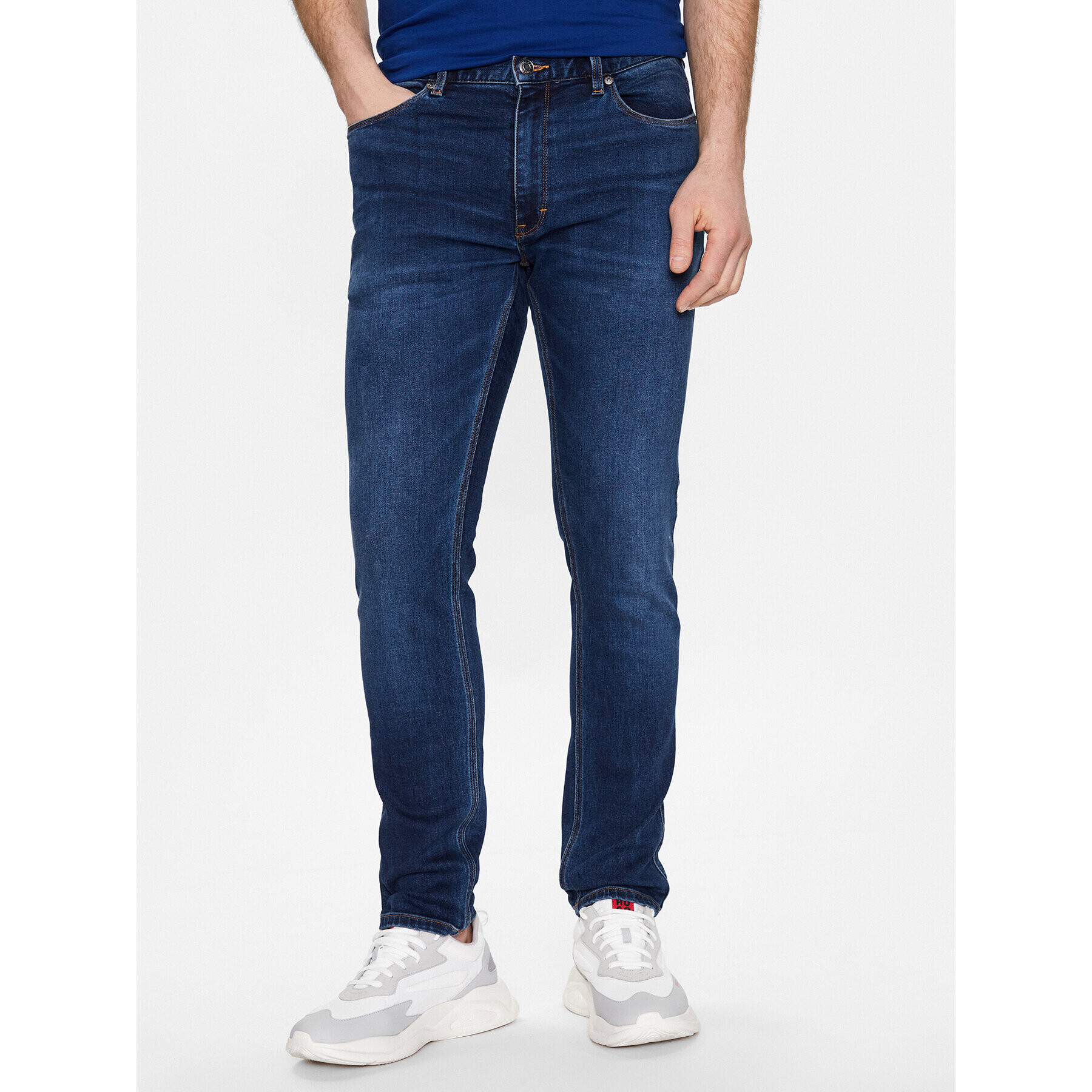 Hugo Дънки 50483971 Син Extra Slim Fit - Pepit.bg