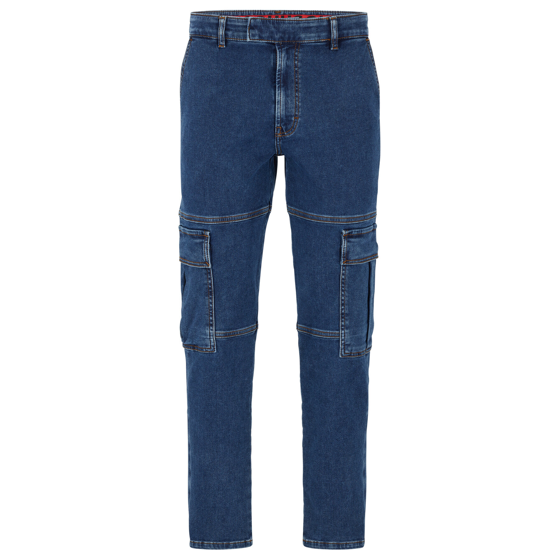 Hugo Дънки 50484349 Син Tapered Fit - Pepit.bg