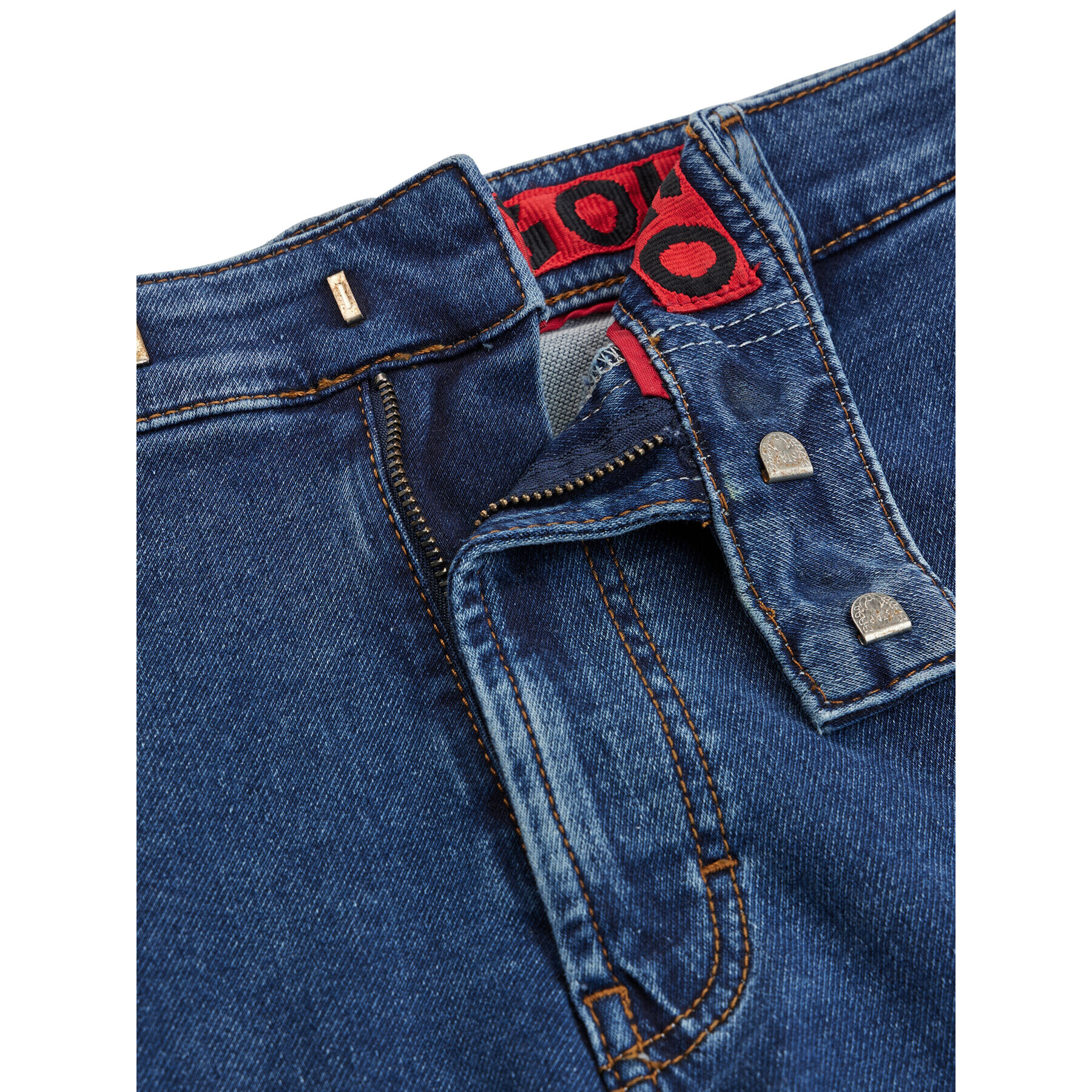 Hugo Дънки 50484349 Син Tapered Fit - Pepit.bg