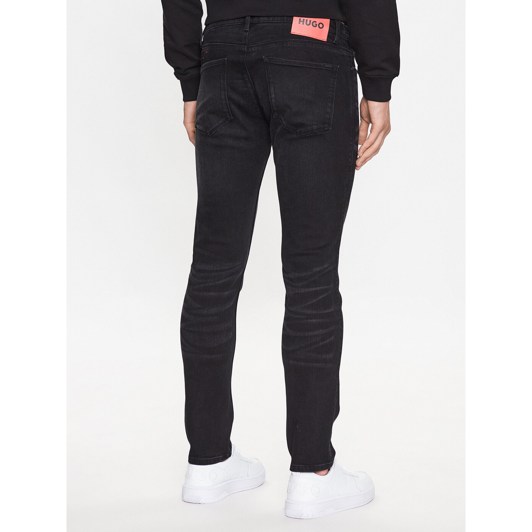 Hugo Дънки 50484358 Сив Extra Slim Fit - Pepit.bg