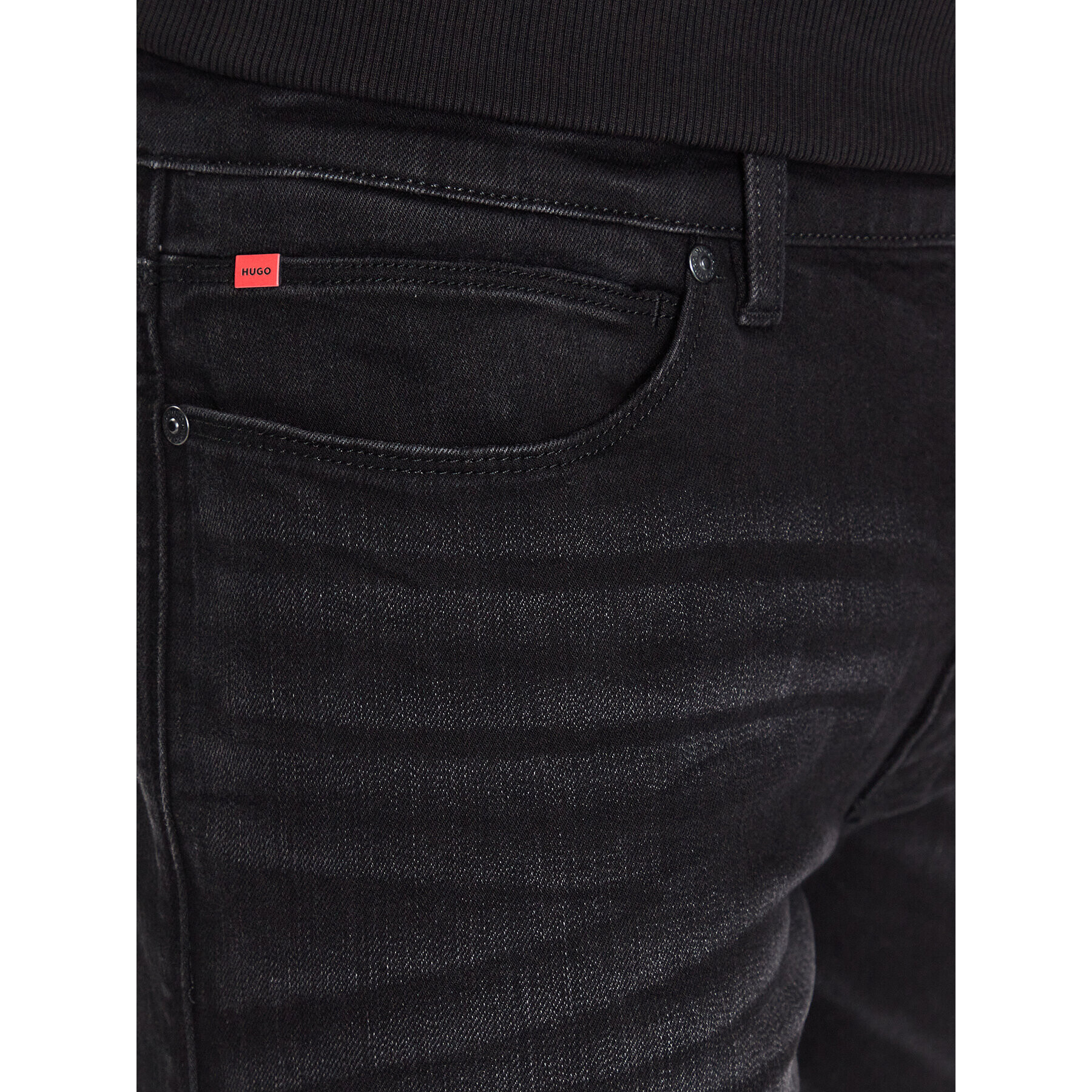Hugo Дънки 50484358 Сив Extra Slim Fit - Pepit.bg