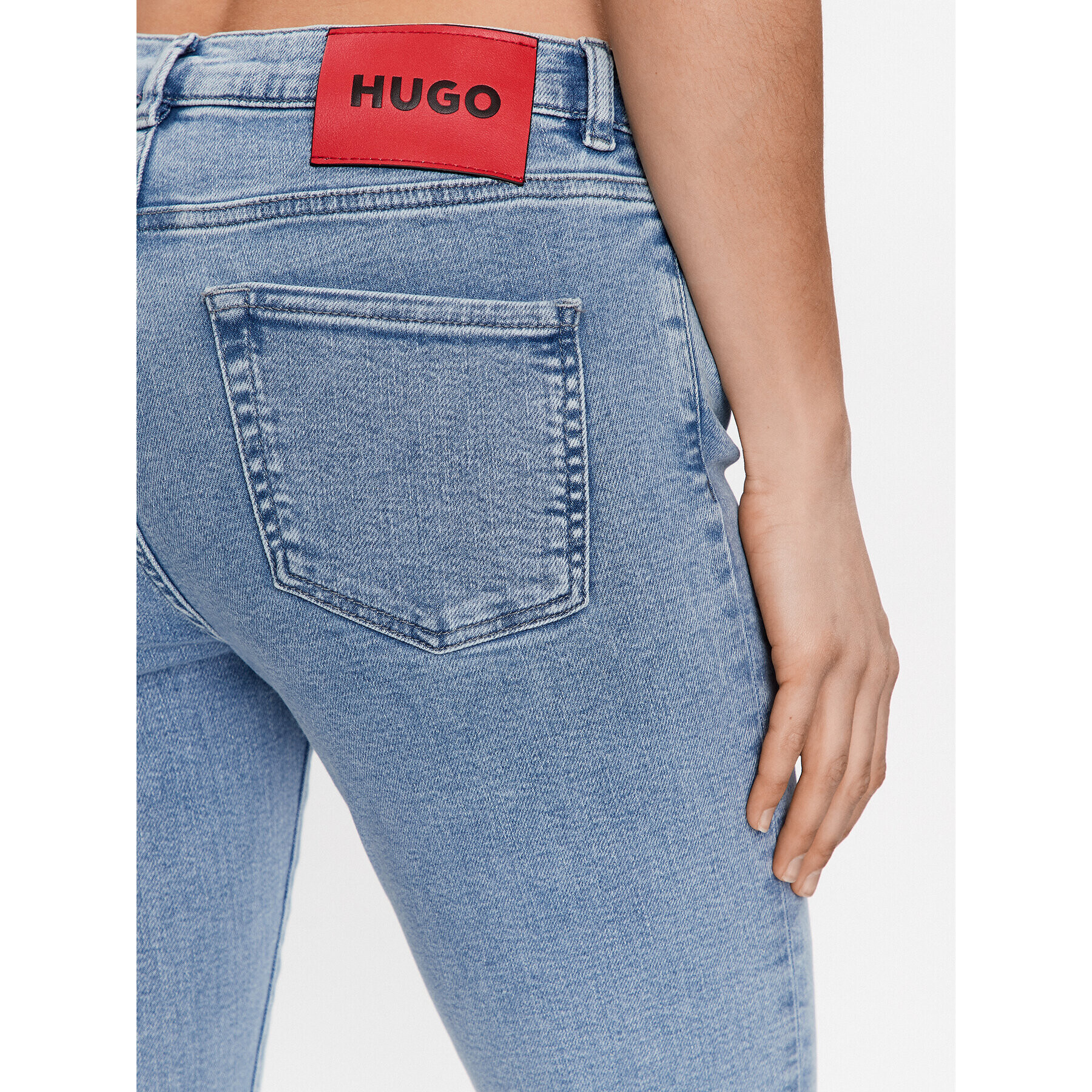 Hugo Дънки 50487675 Син Extra Slim Fit - Pepit.bg