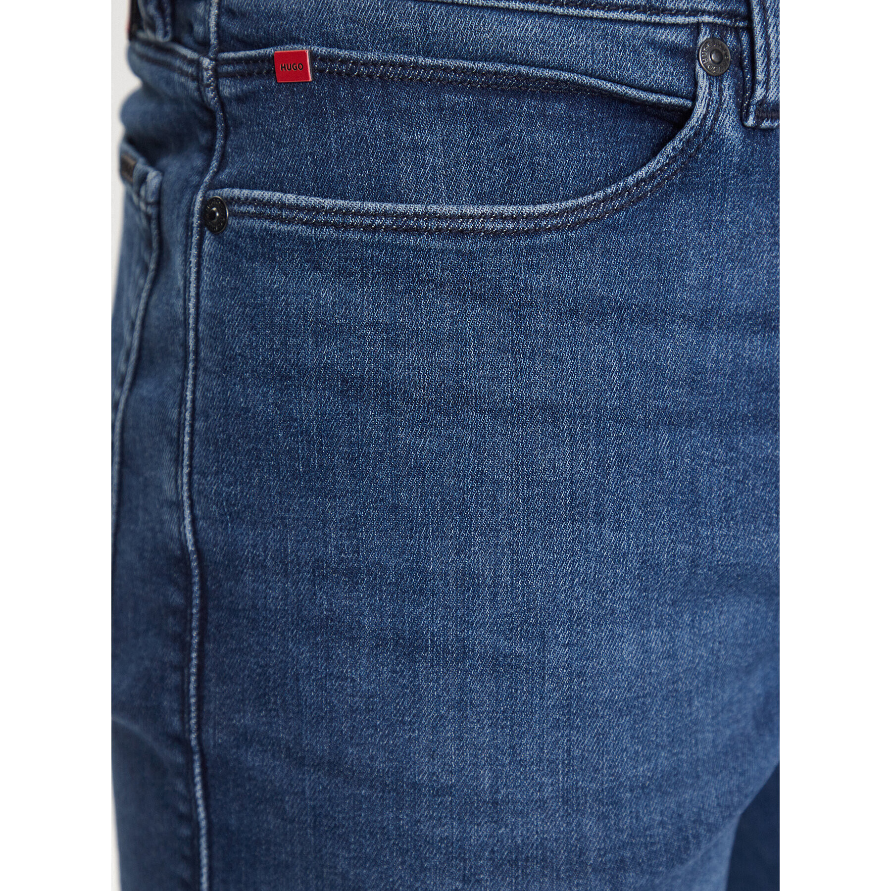 Hugo Дънки 50489780 Син Slim Fit - Pepit.bg
