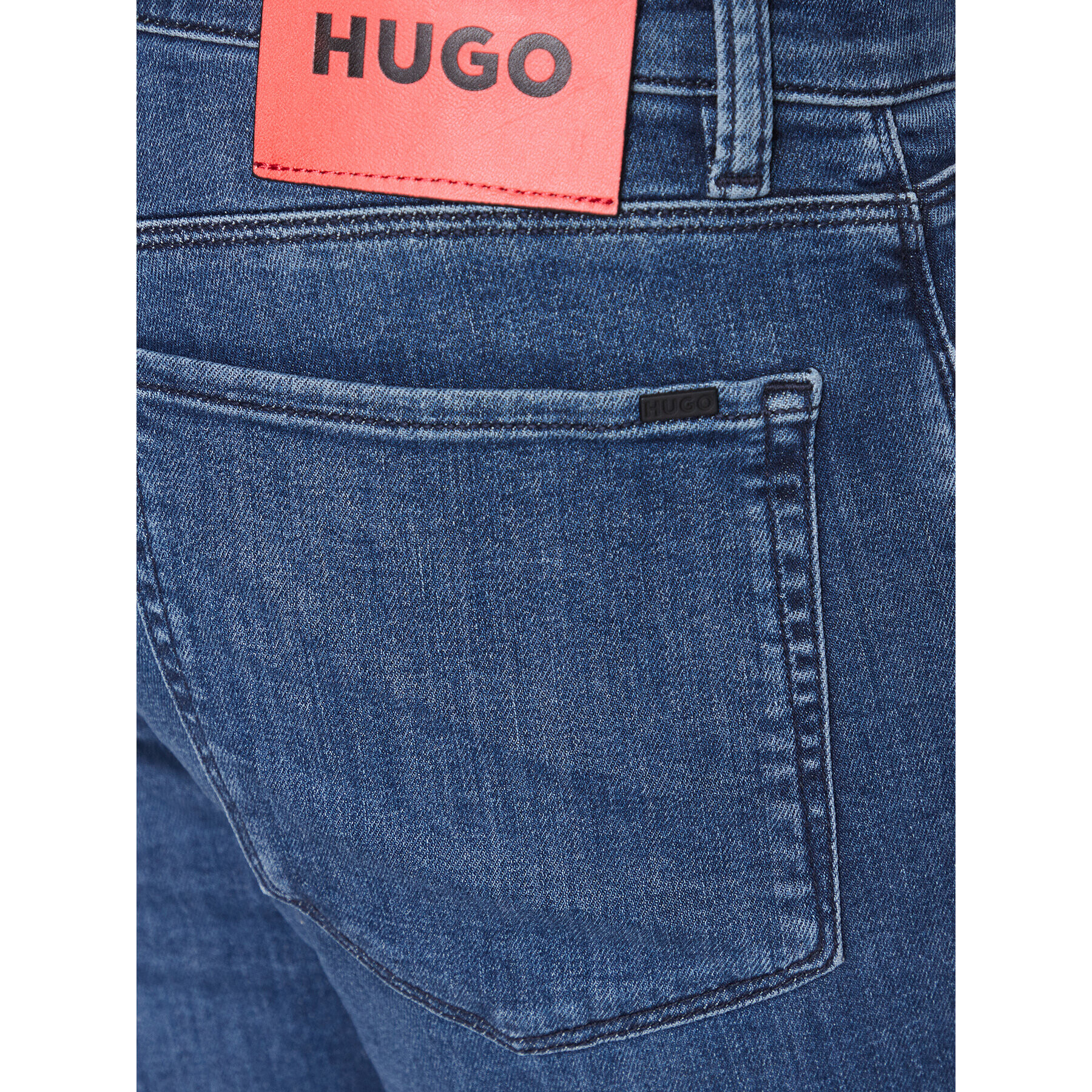Hugo Дънки 50489780 Син Slim Fit - Pepit.bg