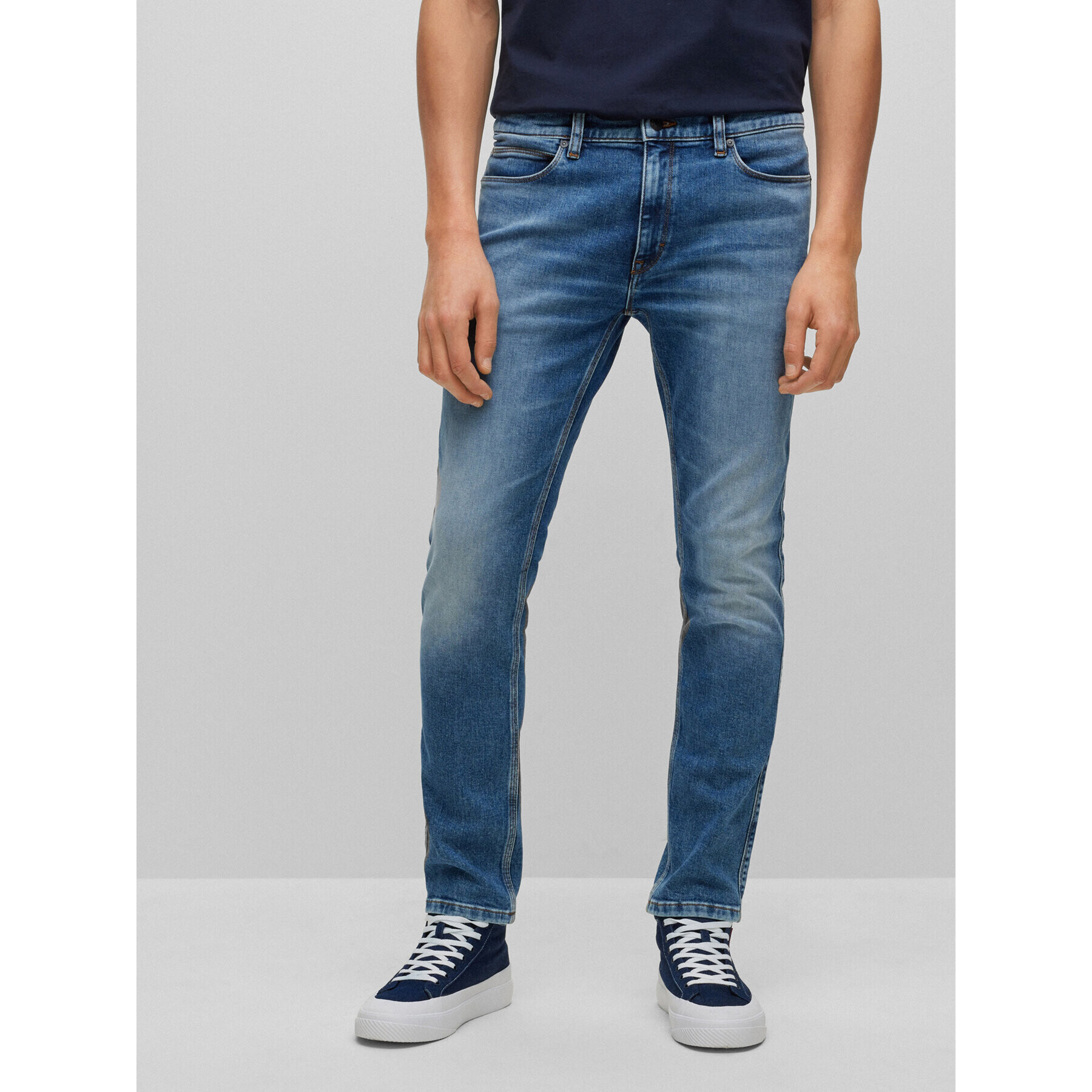 Hugo Дънки 50489838 Син Extra Slim Fit - Pepit.bg