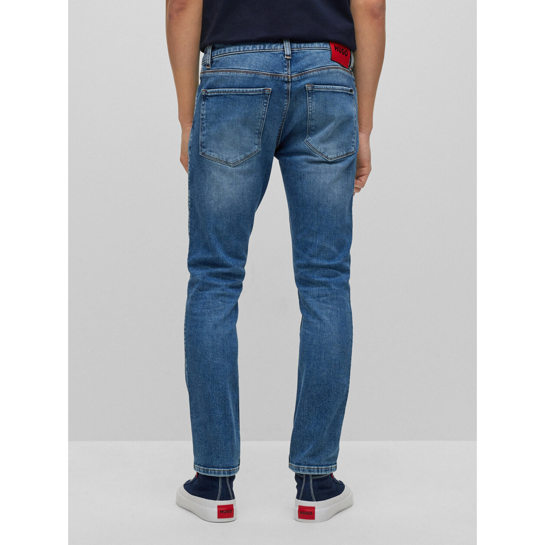 Hugo Дънки 50489838 Син Extra Slim Fit - Pepit.bg