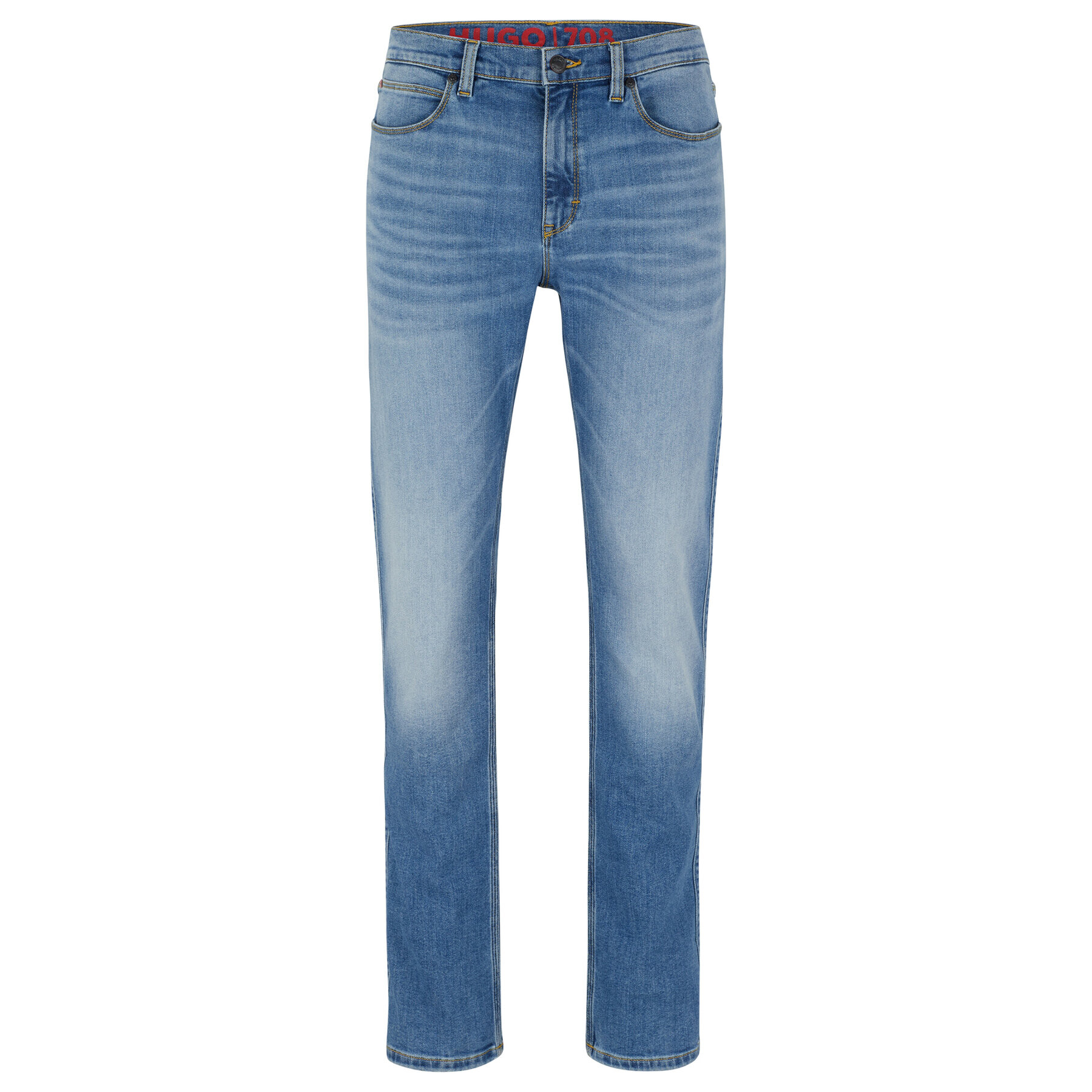 Hugo Дънки 50489839 Зелен Slim Fit - Pepit.bg