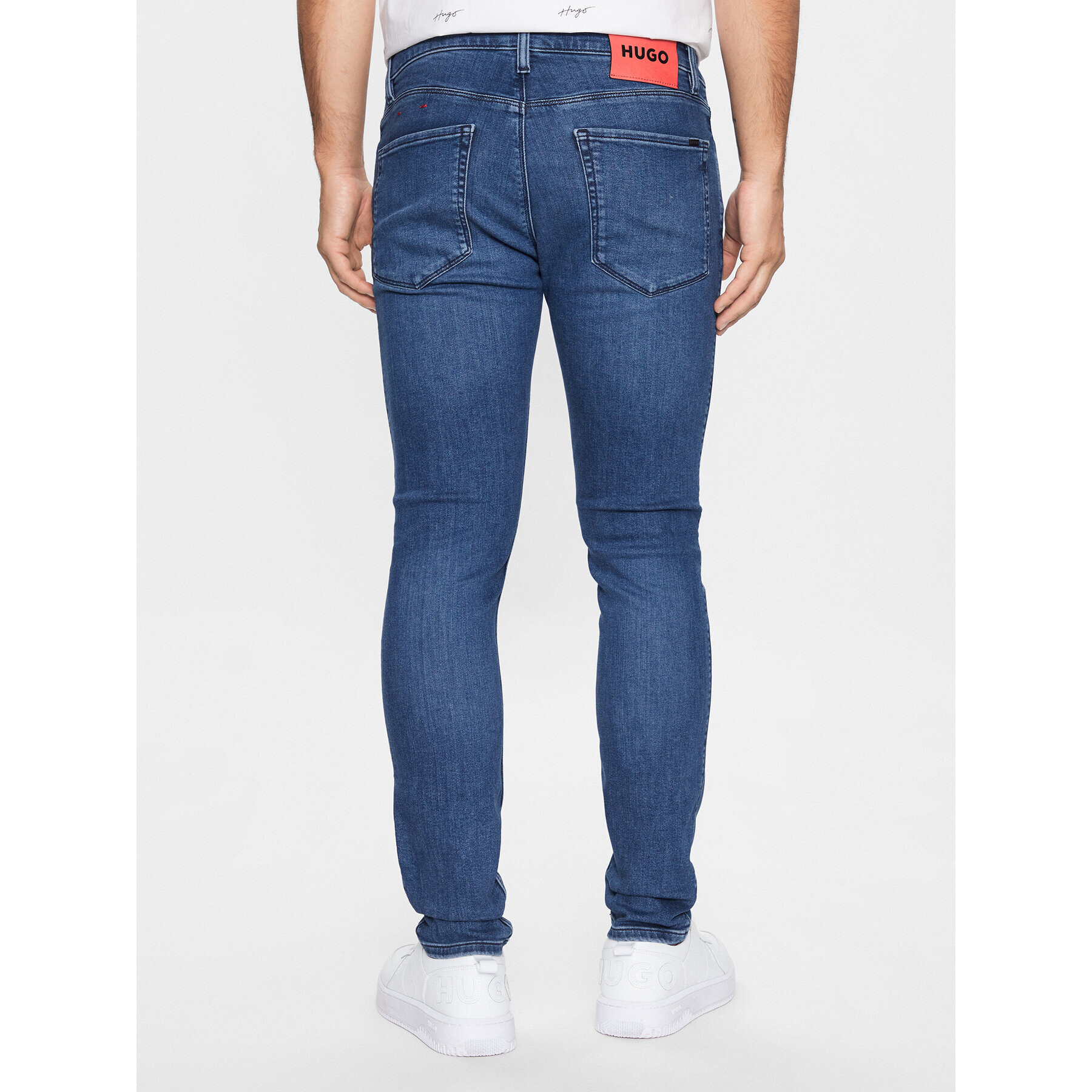 Hugo Дънки 50489853 Син Extra Slim Fit - Pepit.bg