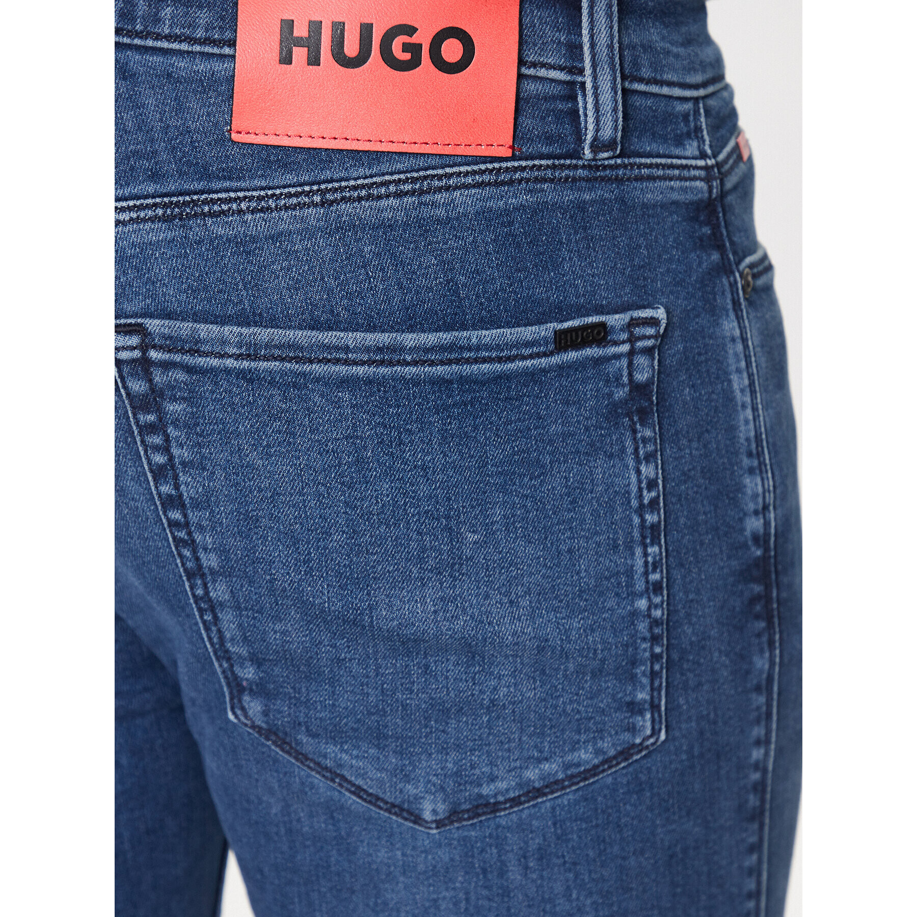 Hugo Дънки 50489853 Син Extra Slim Fit - Pepit.bg