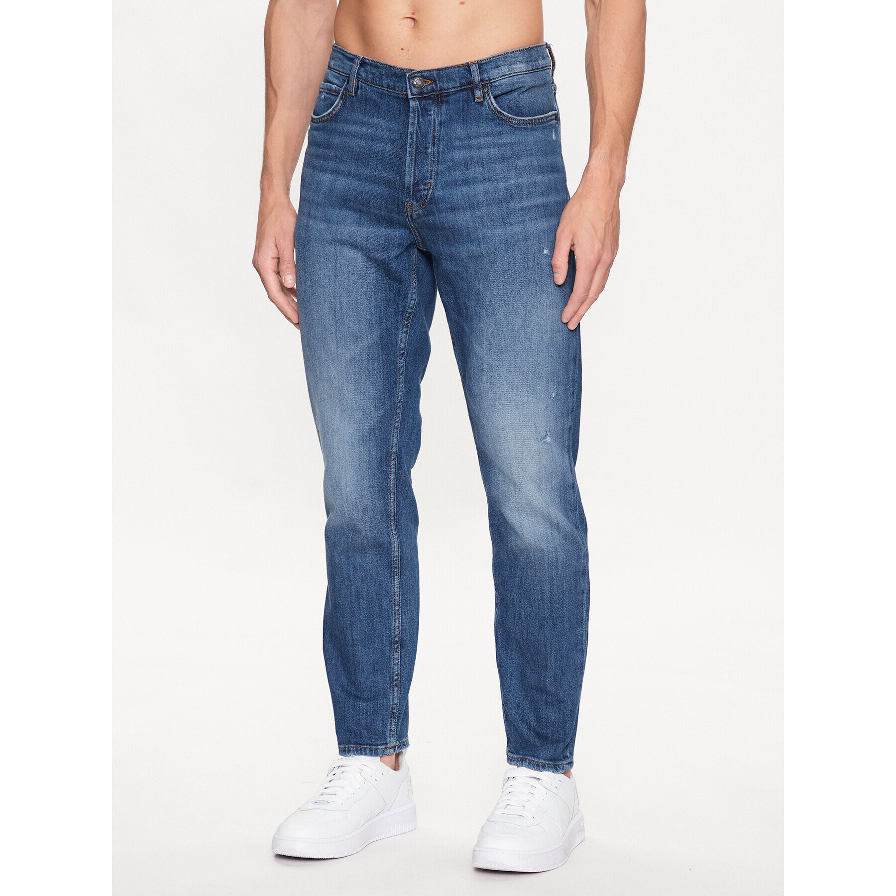 Hugo Дънки 50489857 Син Tapered Fit - Pepit.bg