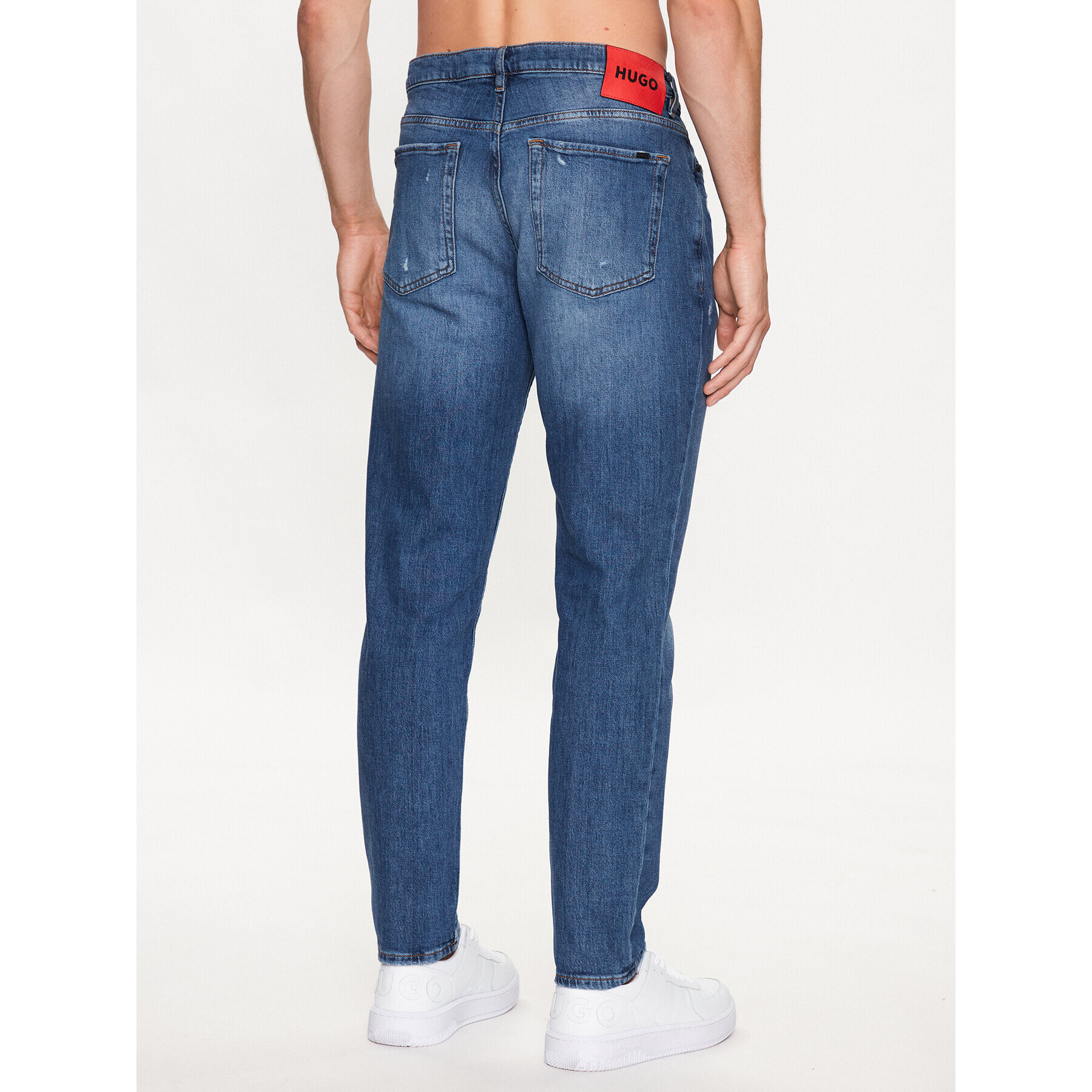 Hugo Дънки 50489857 Син Tapered Fit - Pepit.bg