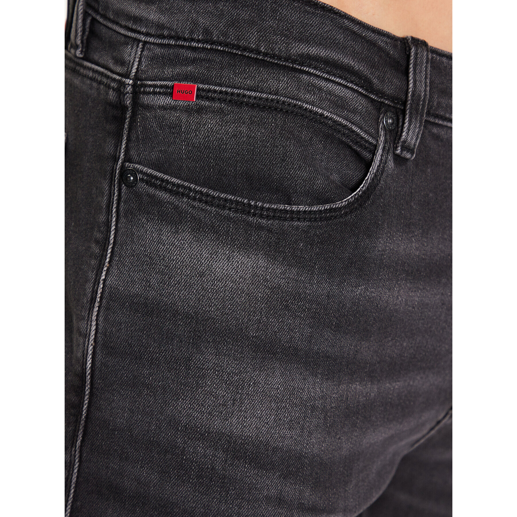Hugo Дънки 50489861 Сив Slim Fit - Pepit.bg