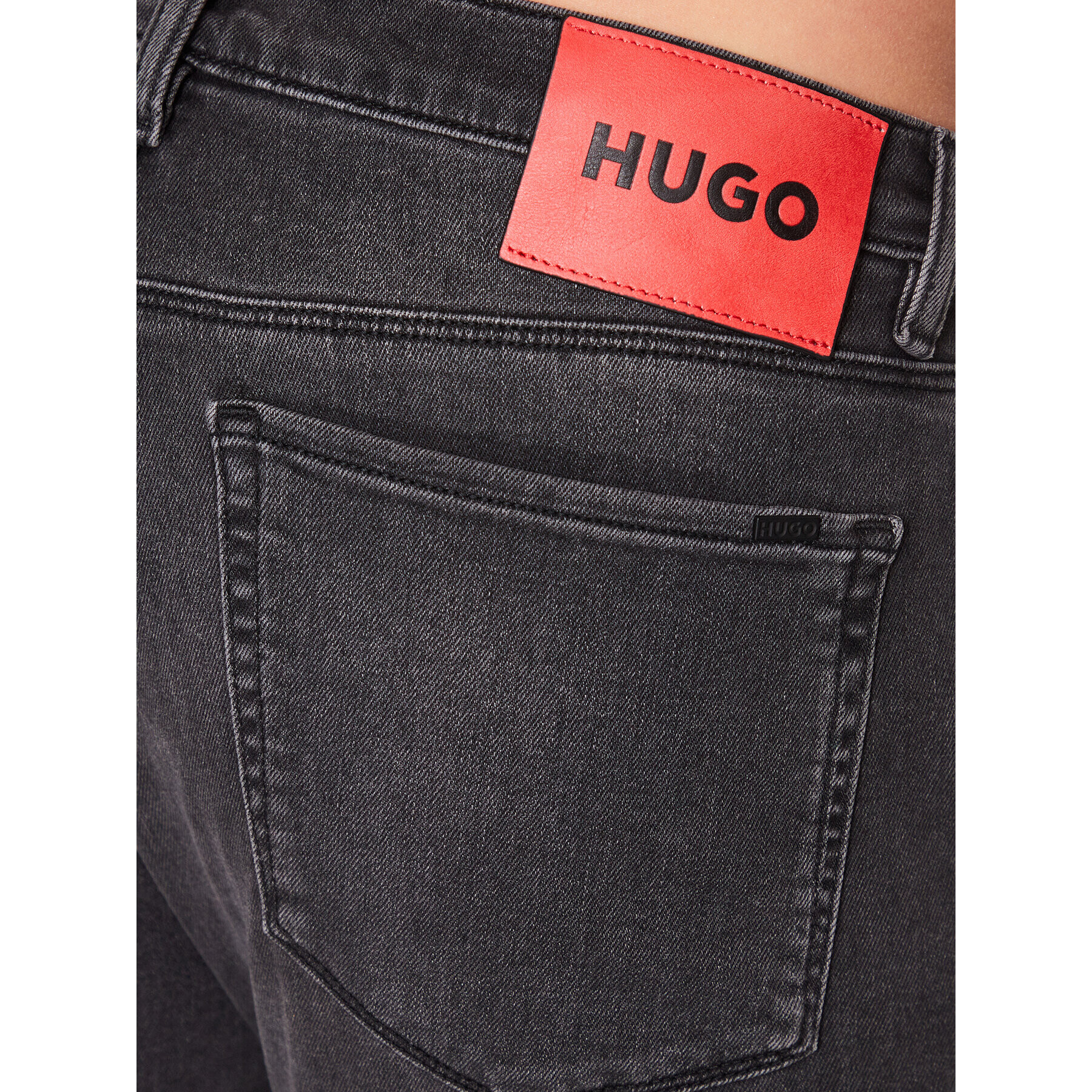 Hugo Дънки 50489861 Сив Slim Fit - Pepit.bg