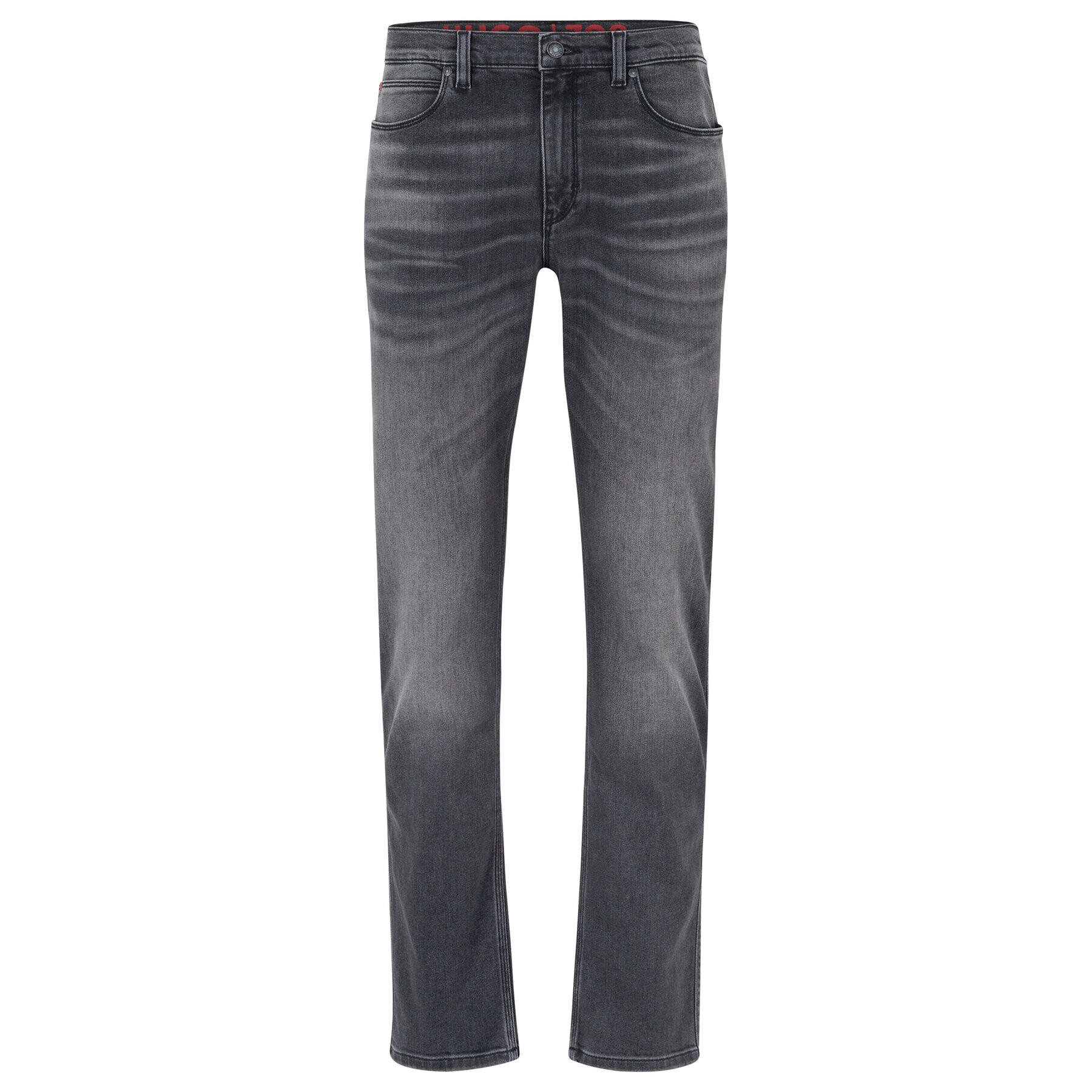 Hugo Дънки 50489861 Сив Slim Fit - Pepit.bg