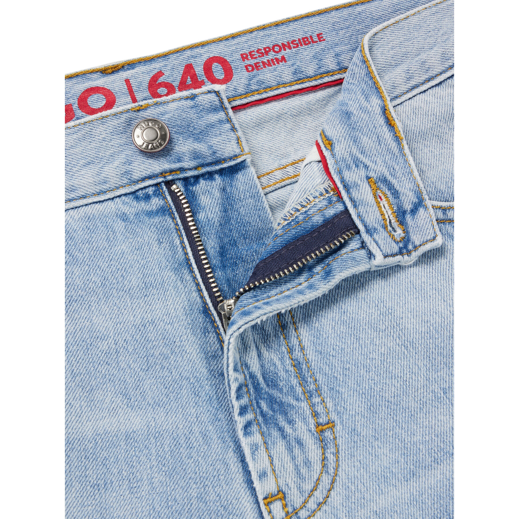 Hugo Дънки 50489979 Син Regular Fit - Pepit.bg