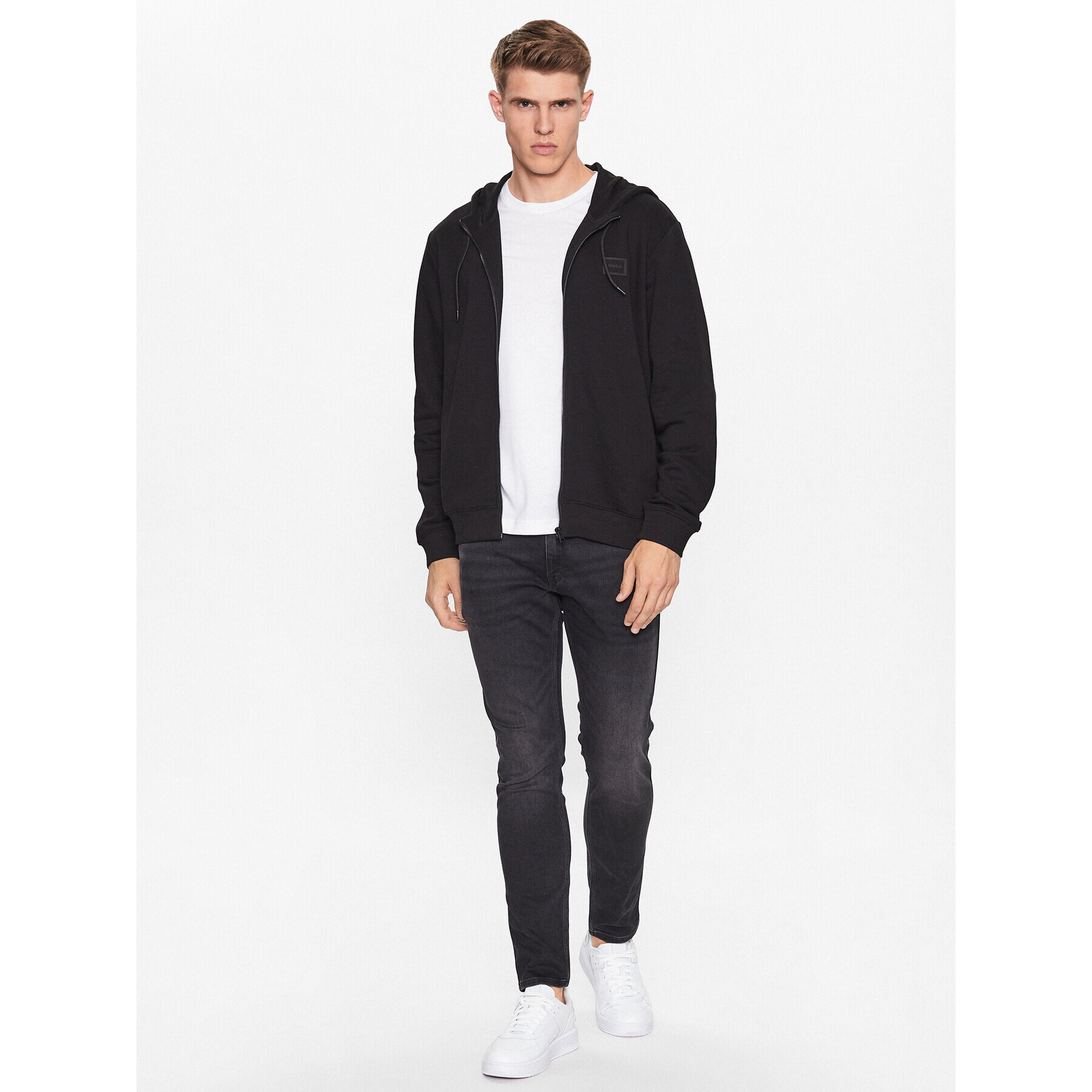 Hugo Дънки 50493859 Сив Extra Slim Fit - Pepit.bg